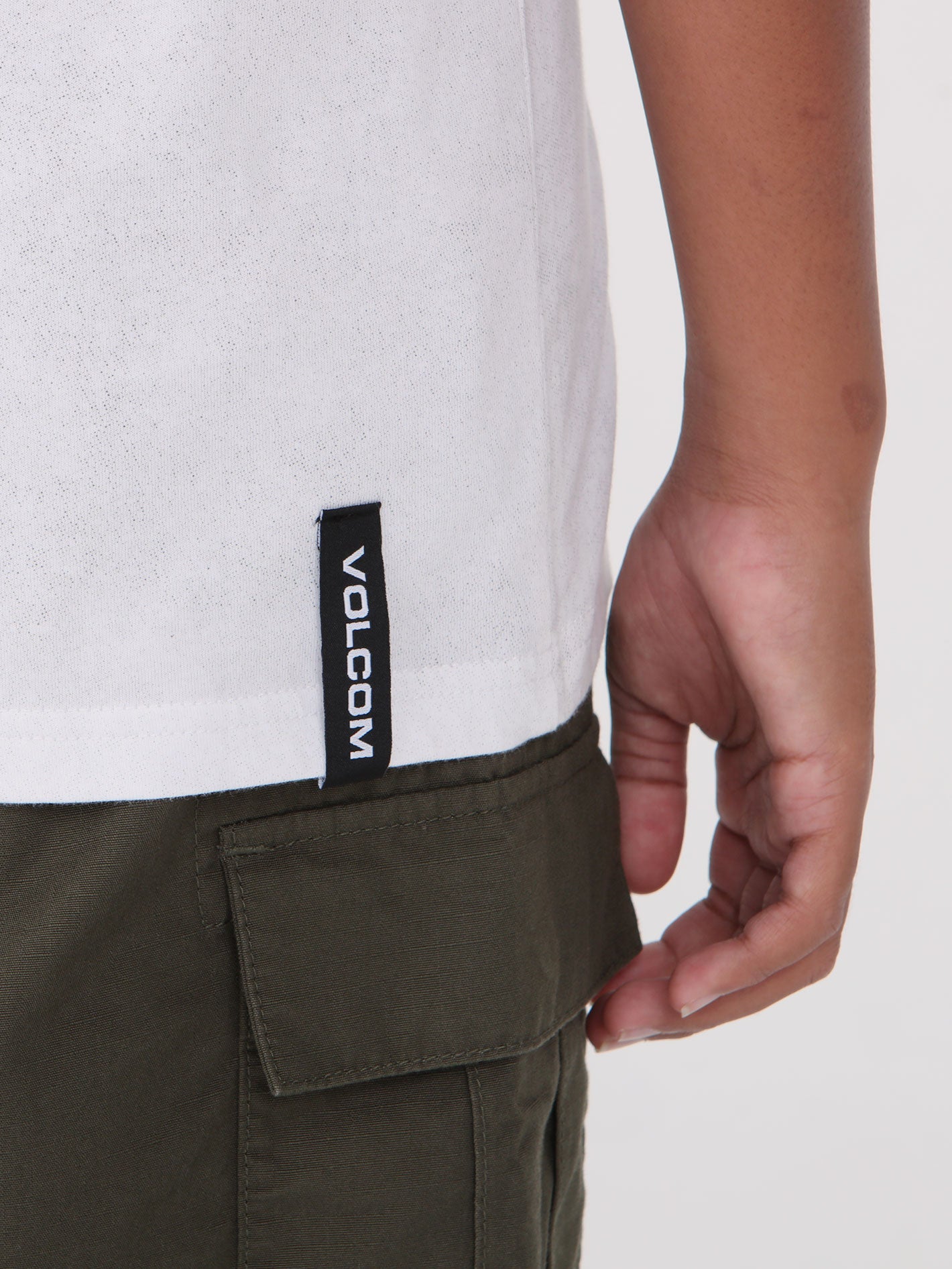 Volcom Big Boys Stig Tee - White