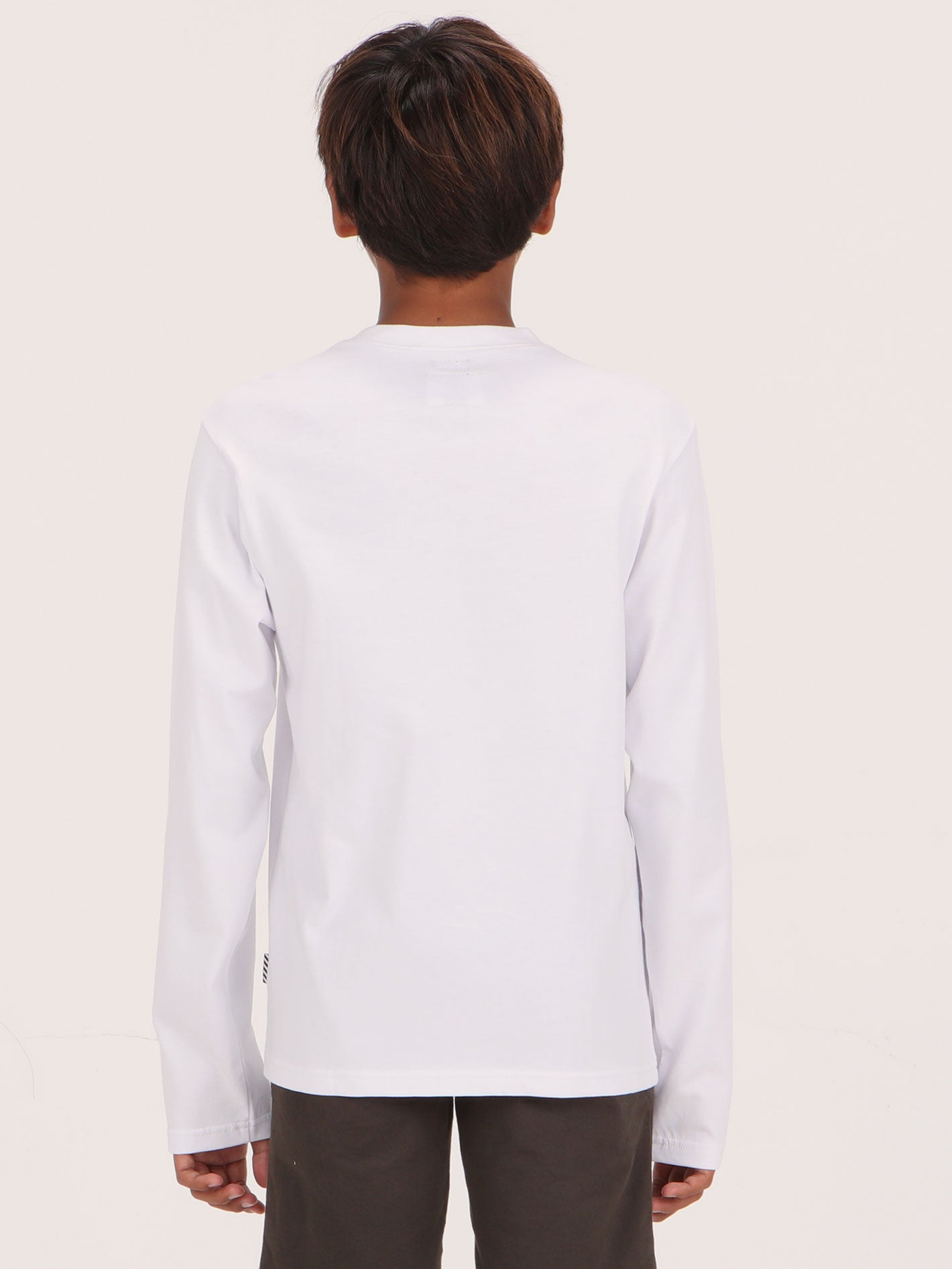 Volcom Big Boys Moulder Long Sleeve Top - White