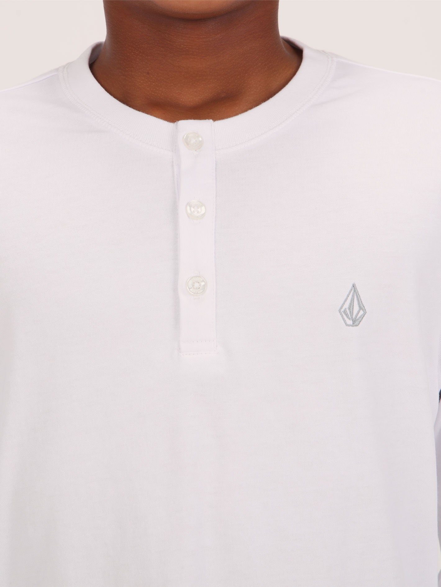 Volcom Big Boys Moulder Long Sleeve Top - White