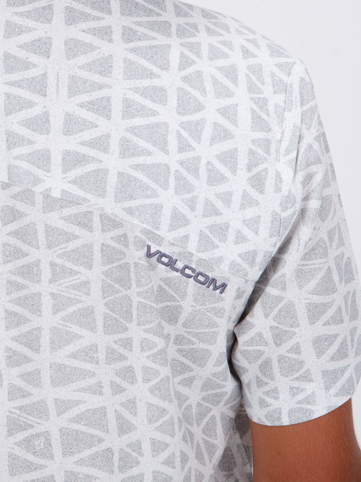 Volcom Big Boys Gibb Short Sleeve Shirt - White