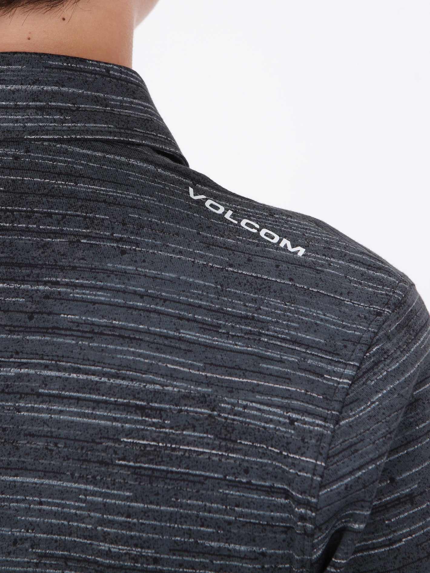 Volcom Big Boys Warp Factor Polo  - Black