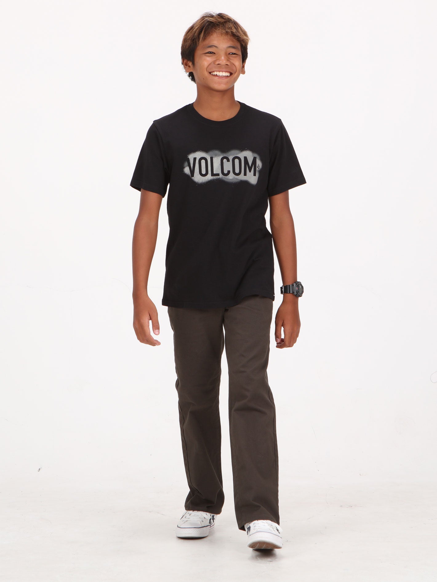 Volcom Big Boys Washer Tee - Black