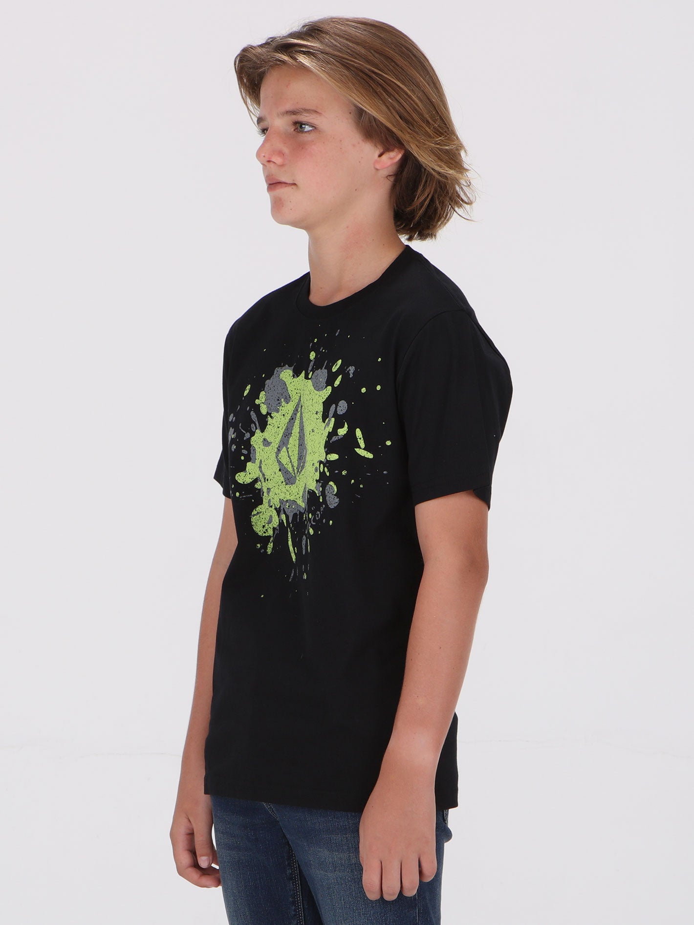 Volcom Big Boys Splash Stone Tee - Black