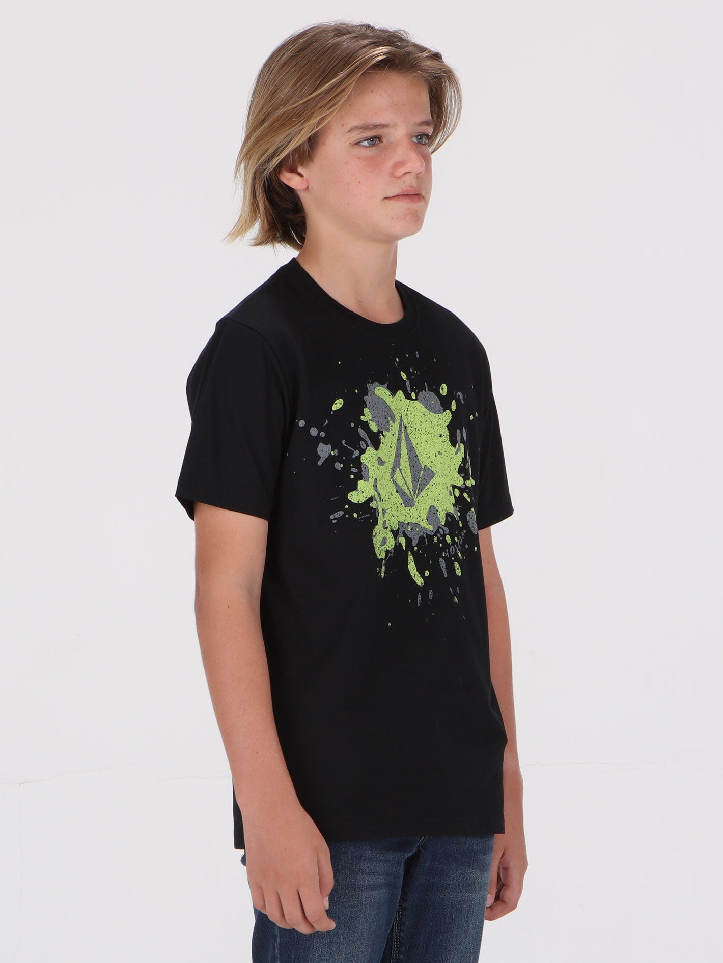 Volcom Big Boys Splash Stone Tee - Black