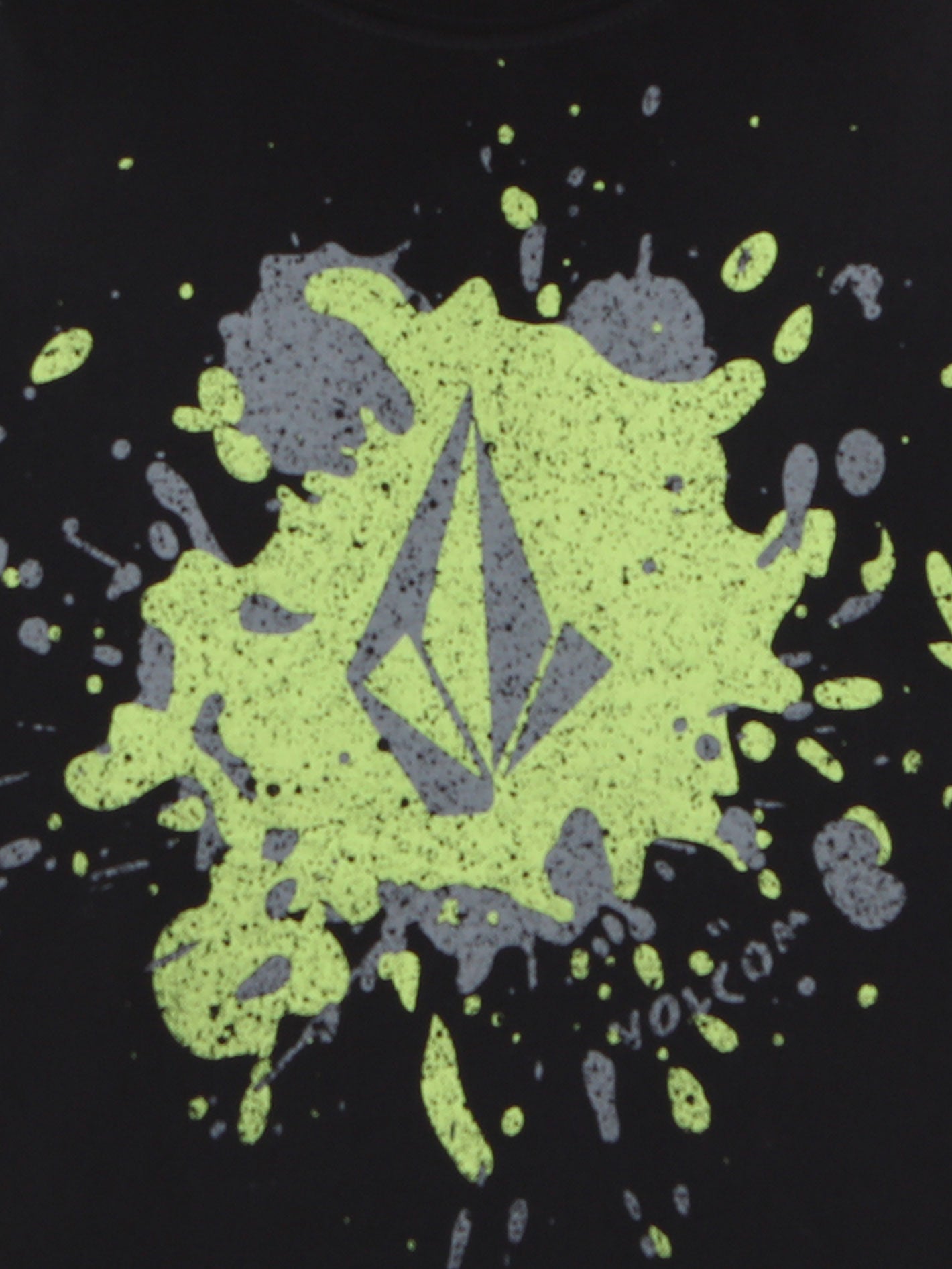 Volcom Big Boys Splash Stone Tee - Black