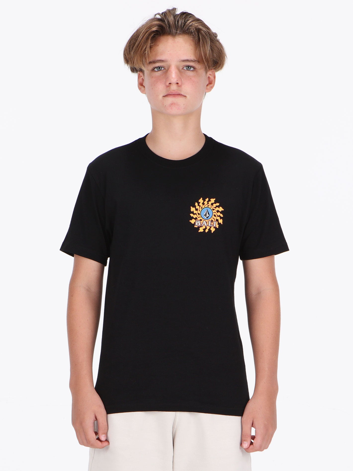 Volcom Big Boys Reapers Wave Tee - Black