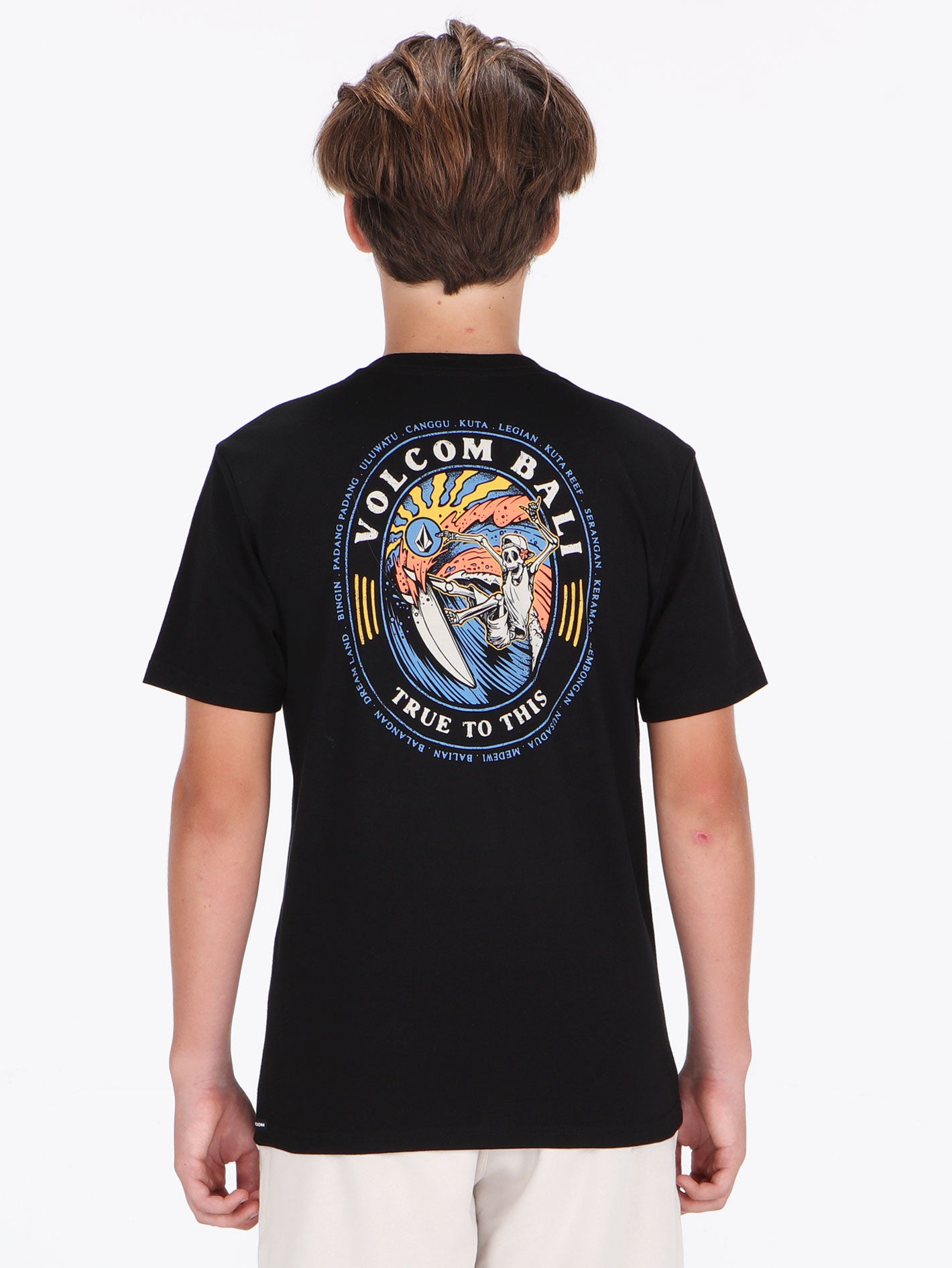 Volcom Big Boys Reapers Wave Tee - Black