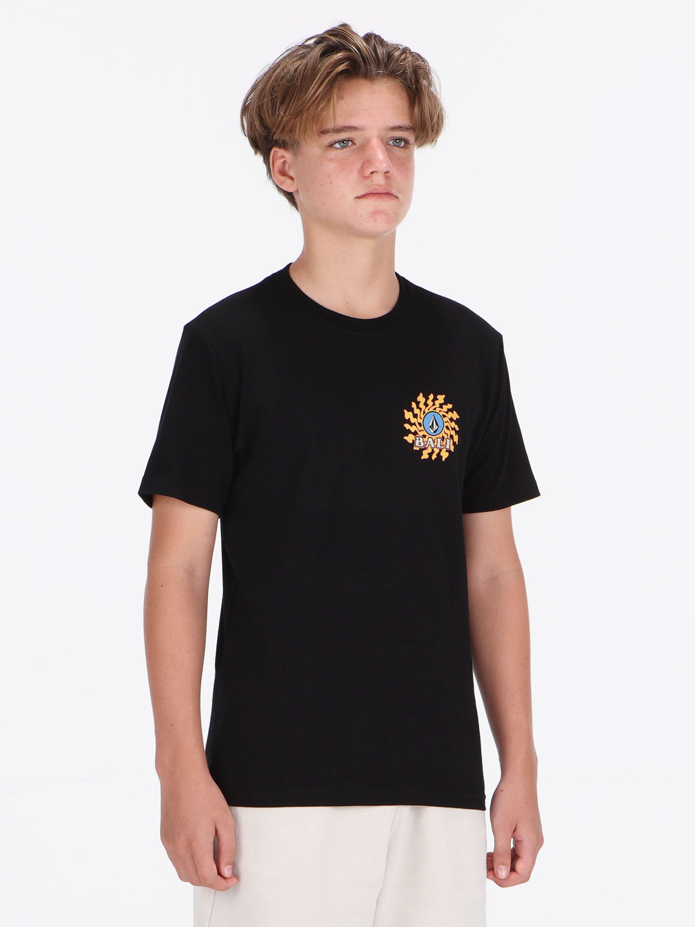 Volcom Big Boys Reapers Wave Tee - Black