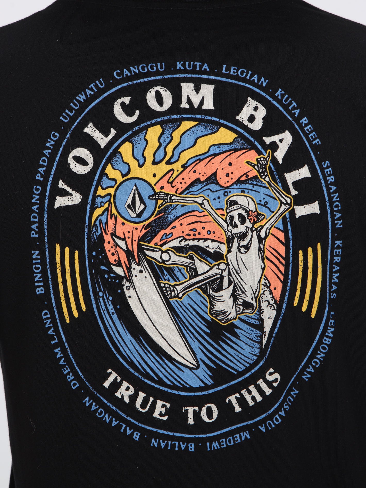 Volcom Big Boys Reapers Wave Tee - Black