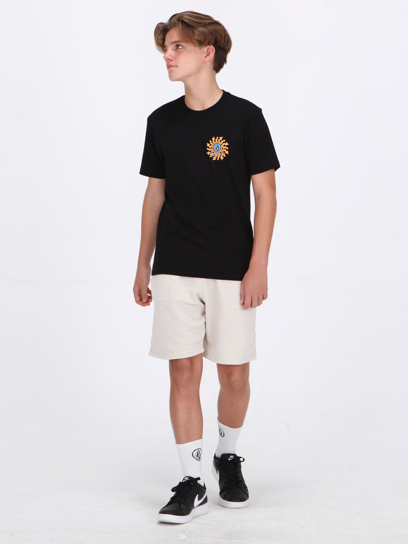 Volcom Big Boys Reapers Wave Tee - Black