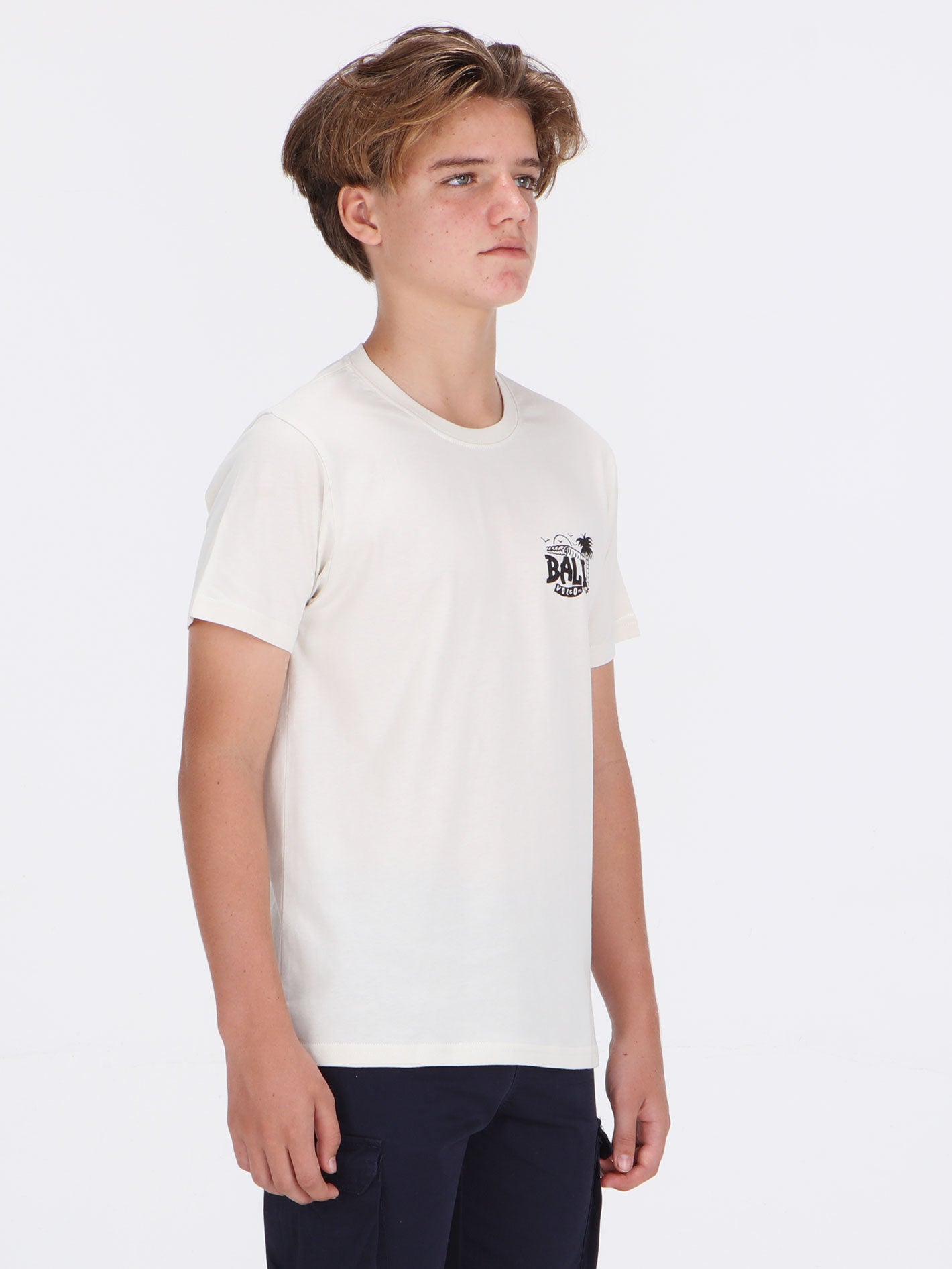 Volcom Big Boys Bali Love Drop Tee - Cream