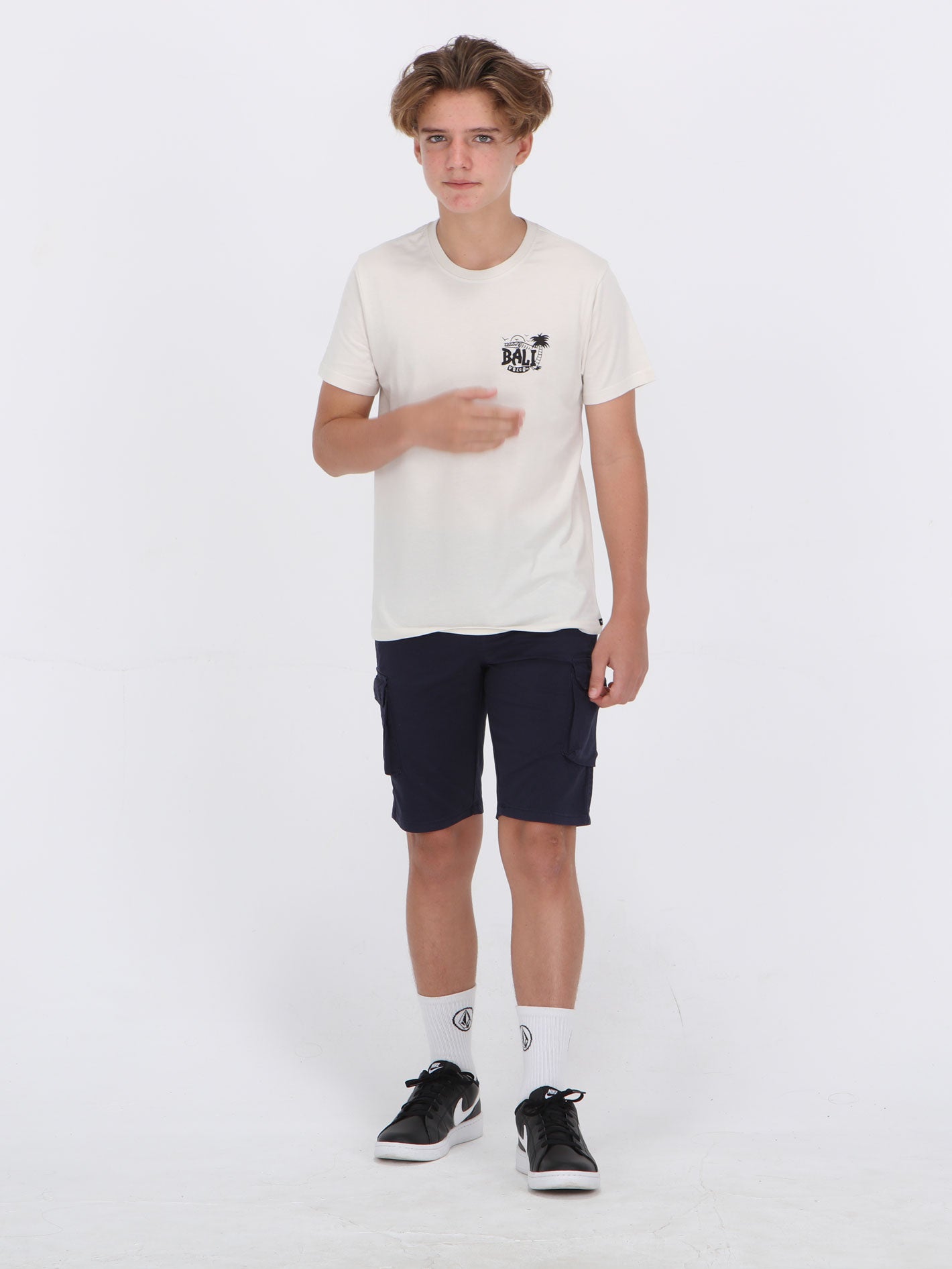 Volcom Big Boys Bali Love Drop Tee - Cream