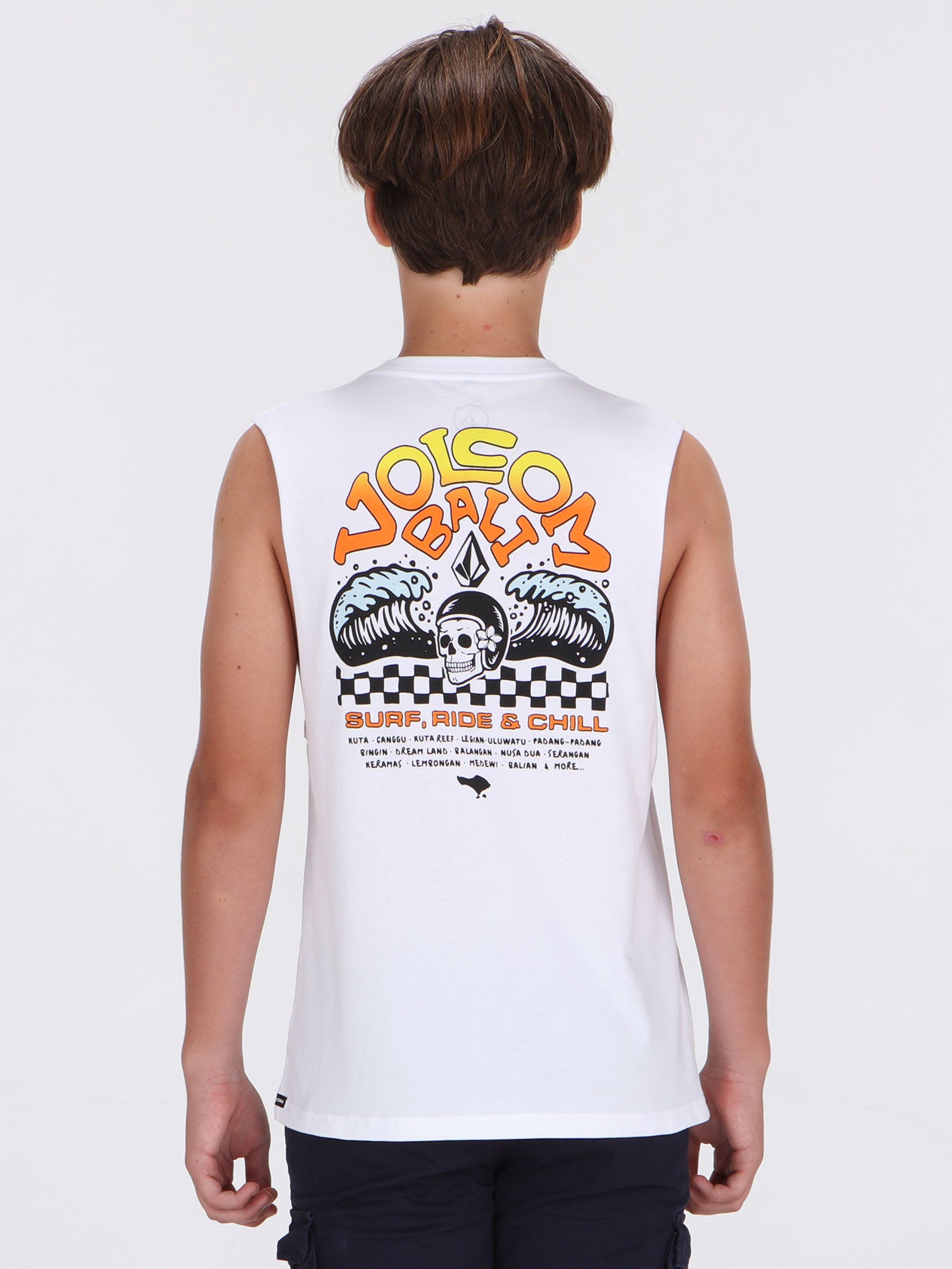 Volcom Big Boys Bali Love Drop Tee - Cream