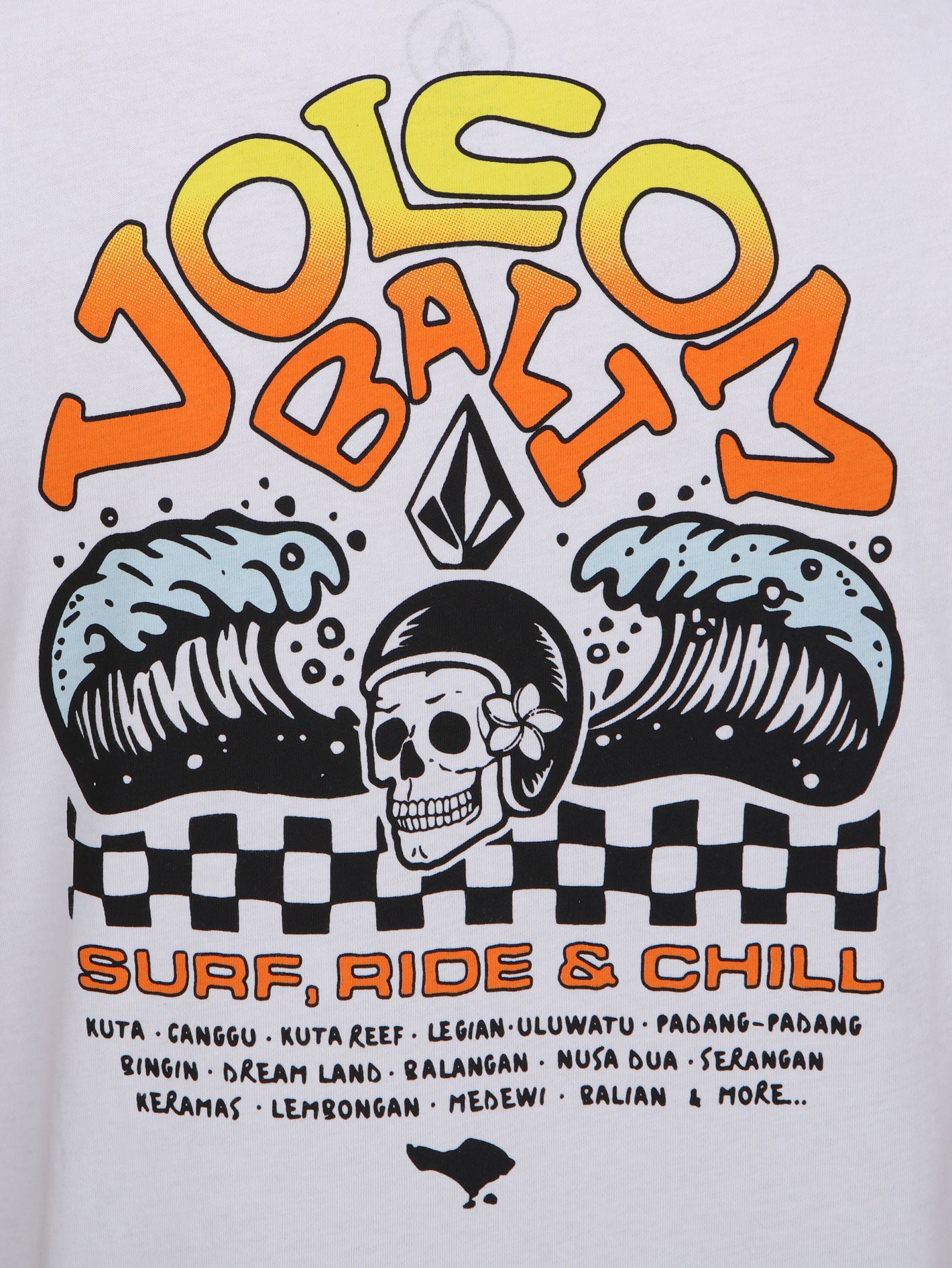 Volcom Big Boys Bali Love Drop Tee - Cream