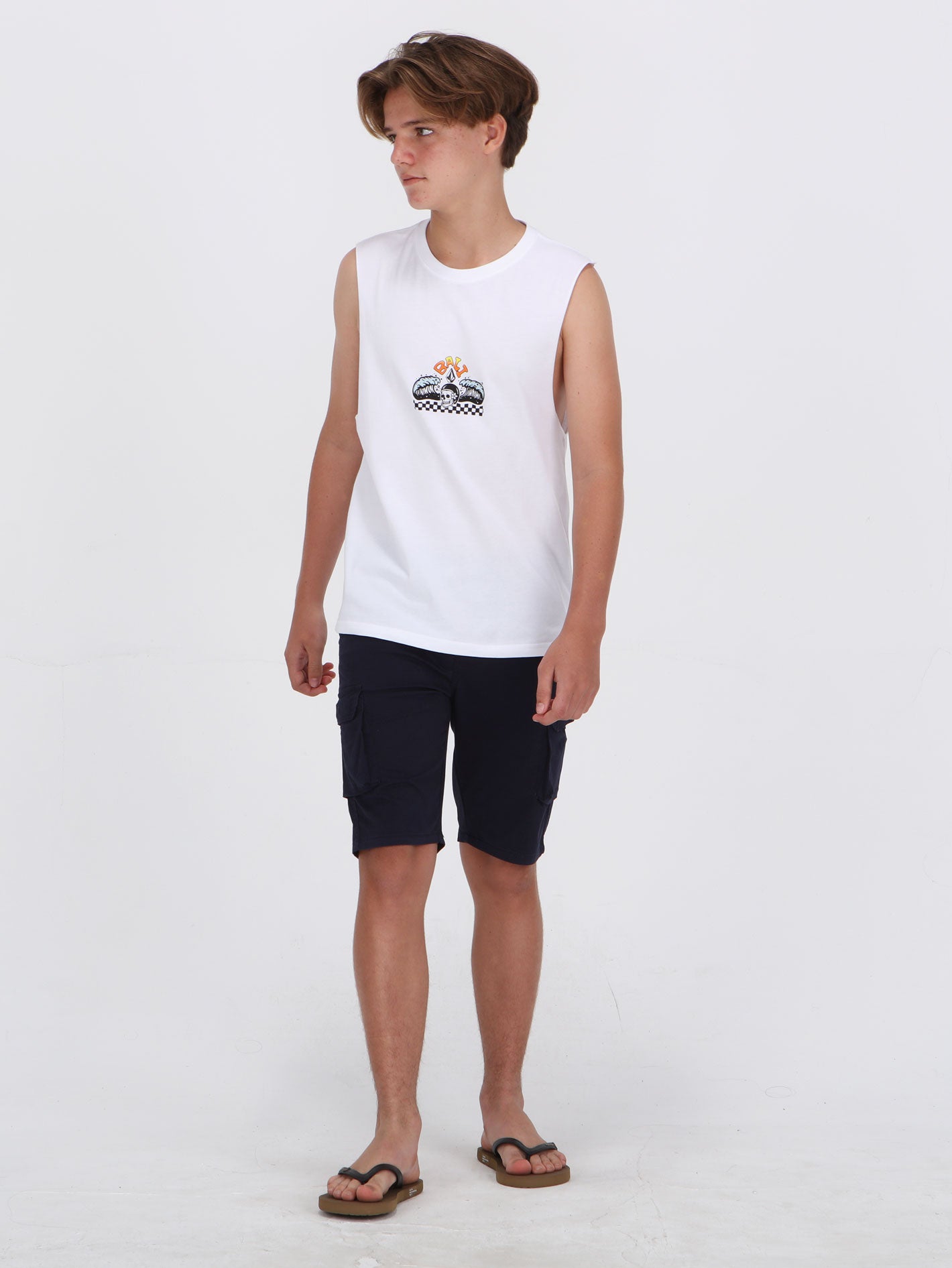 Volcom Big Boys Bali Love Drop Tee - Cream