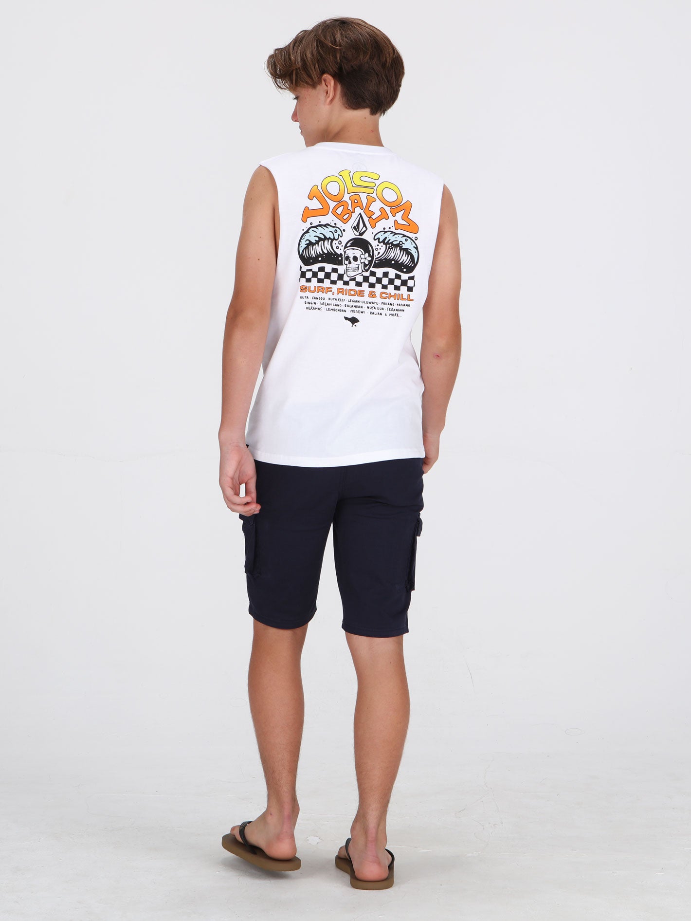 Volcom Big Boys Bali Love Drop Tee - Cream