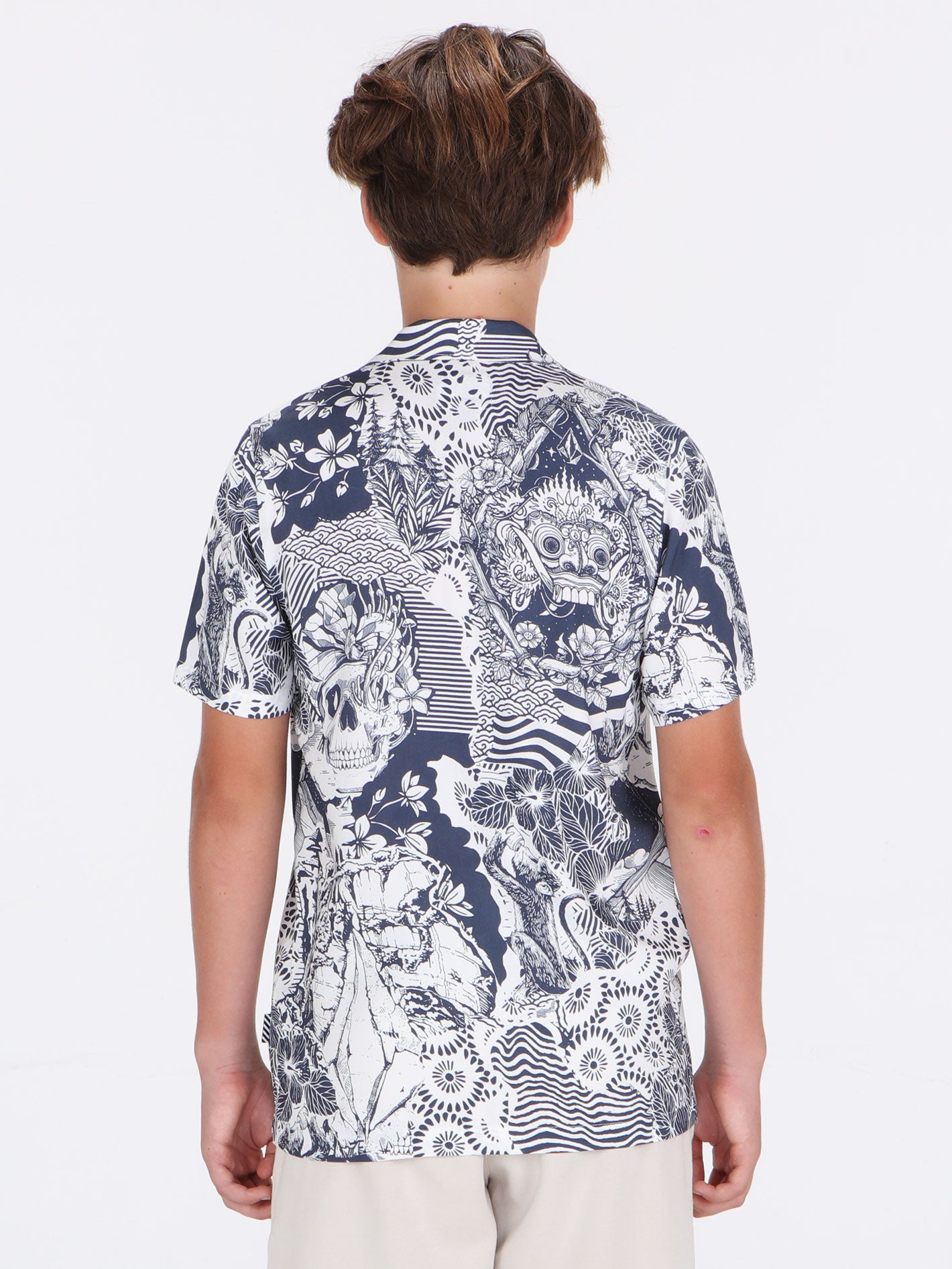 Volcom Big Boys Ride The Wave Tank - White