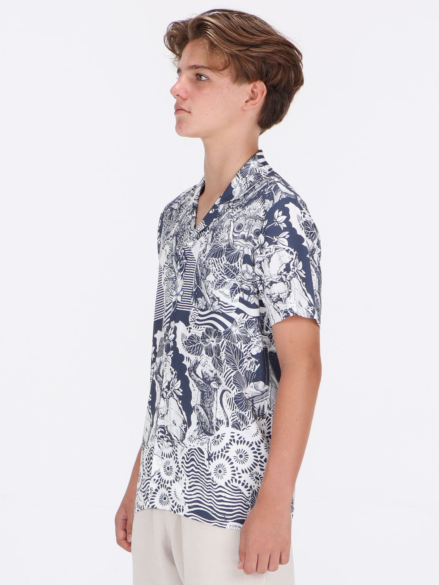 Volcom Big Boys Ride The Wave Tank - White