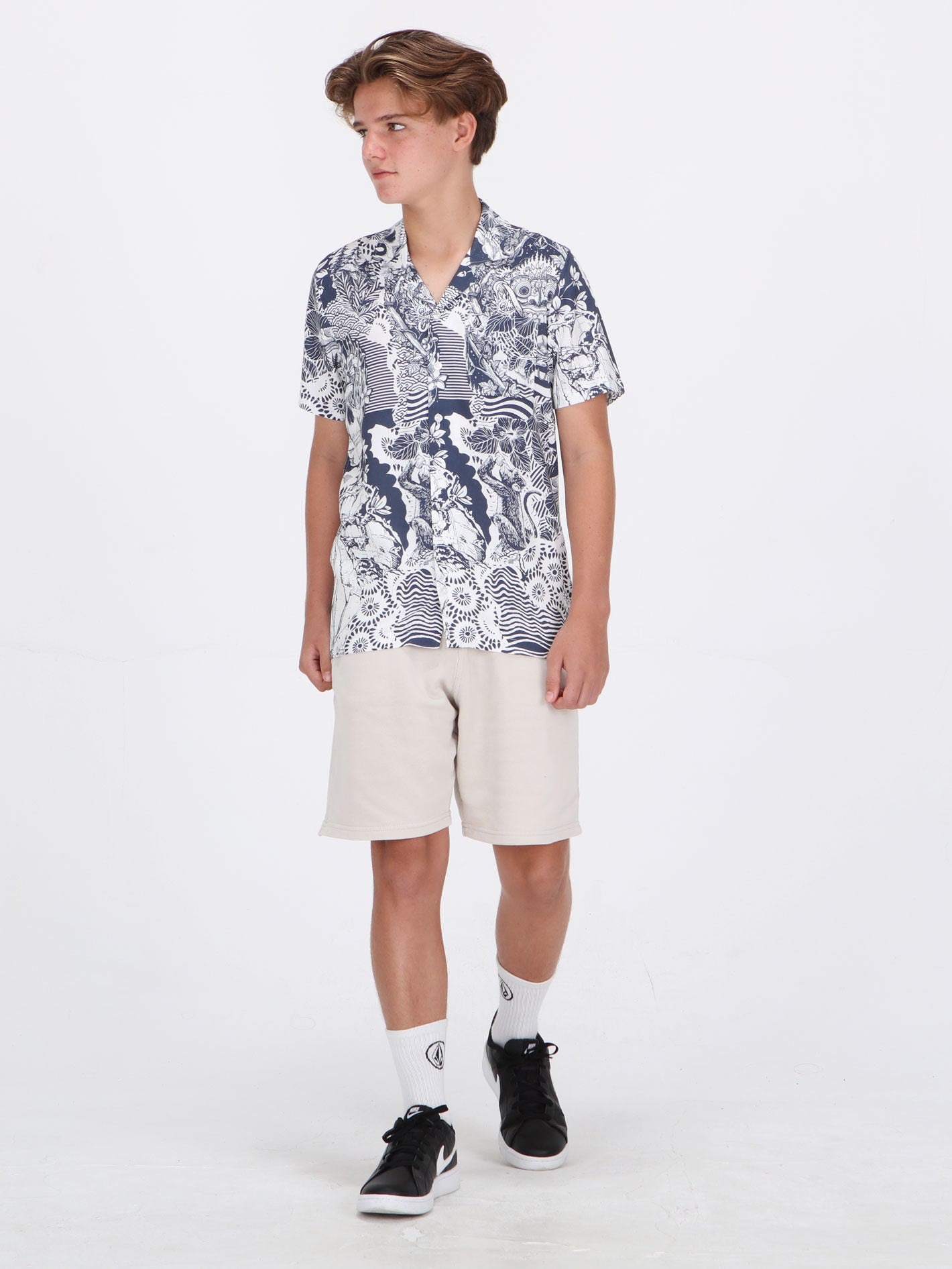 Volcom Big Boys Ride The Wave Tank - White