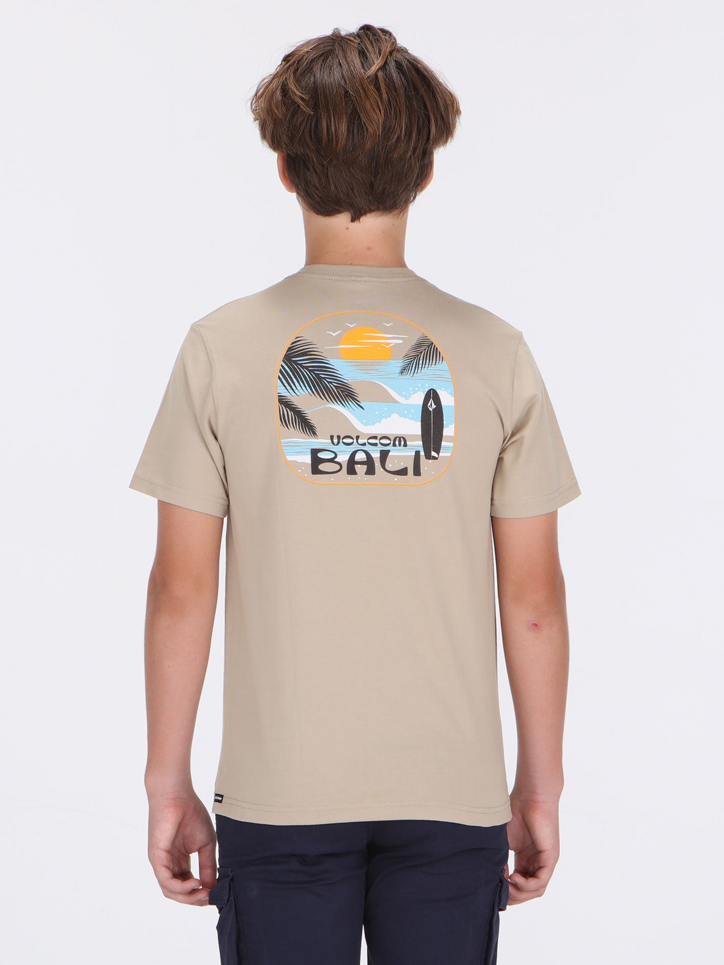 Volcom Big Boys Bali Soltide Tee - Desert