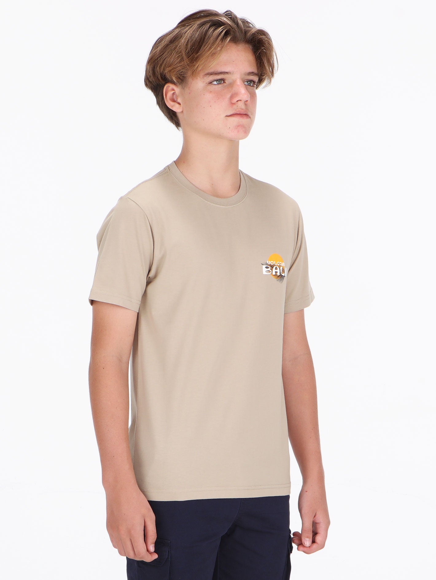 Volcom Big Boys Bali Soltide Tee - Desert