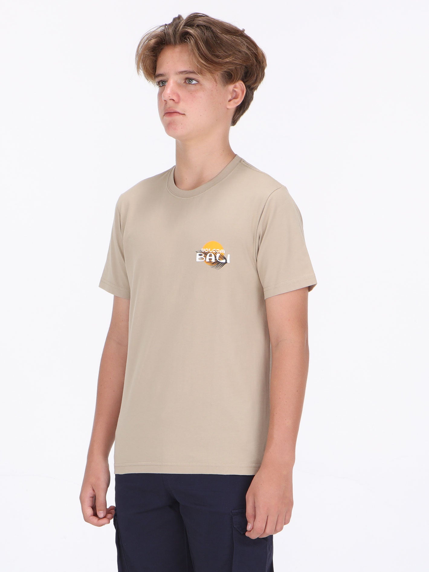 Volcom Big Boys Bali Soltide Tee - Desert