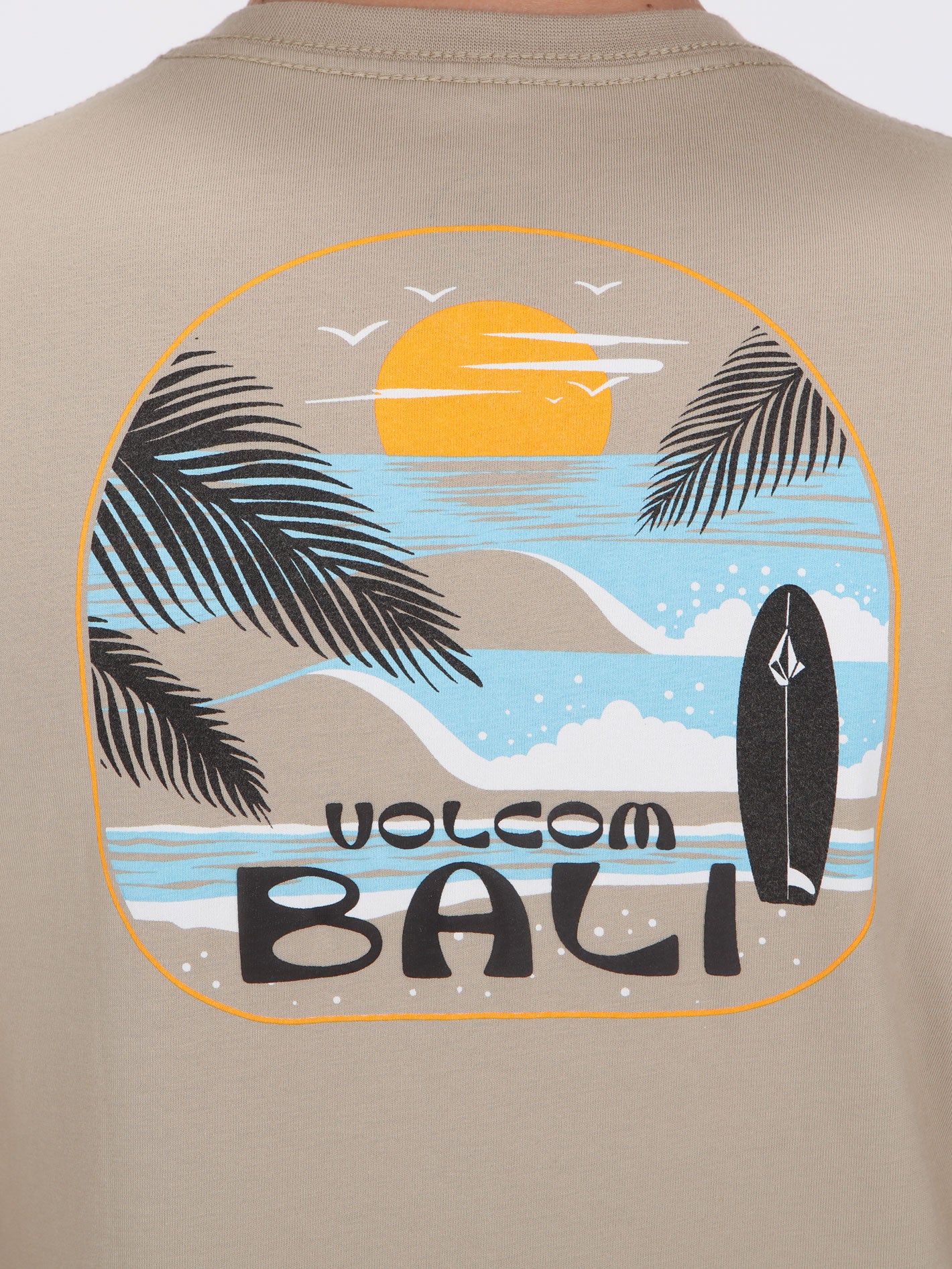 Volcom Big Boys Bali Soltide Tee - Desert