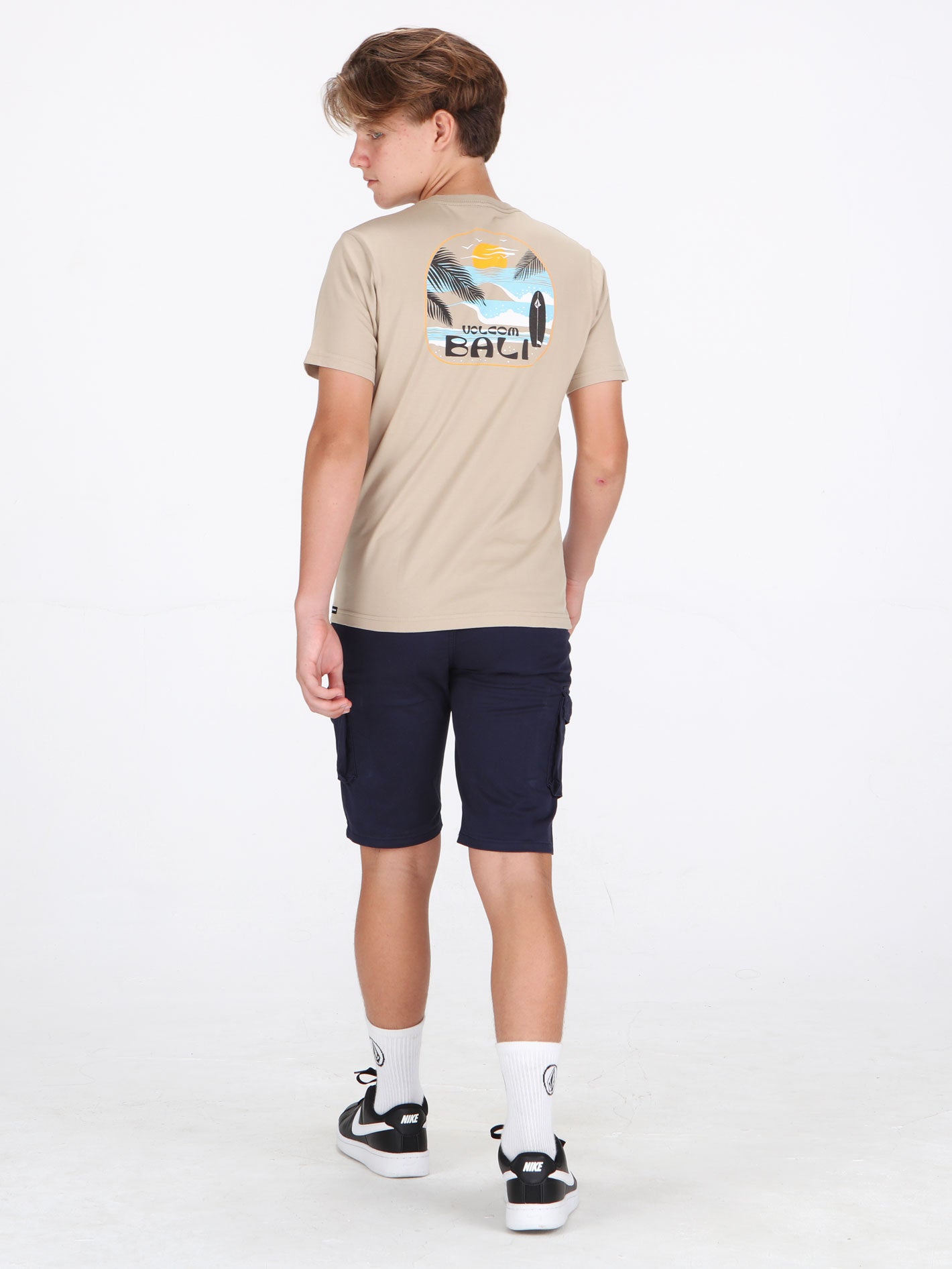 Volcom Big Boys Bali Soltide Tee - Desert