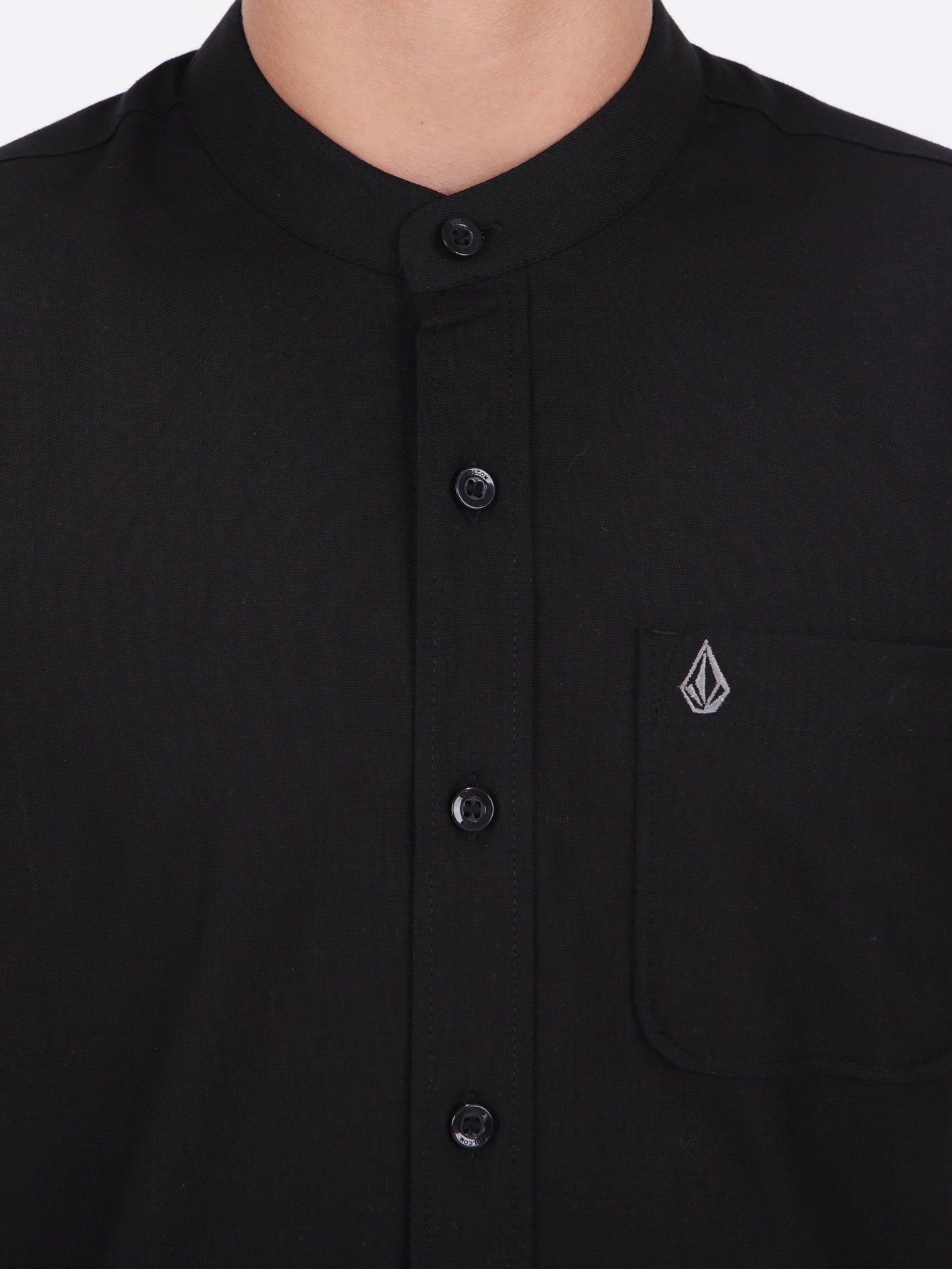 Volcom Big Boys Grover Short Sleeve Shirt - Black