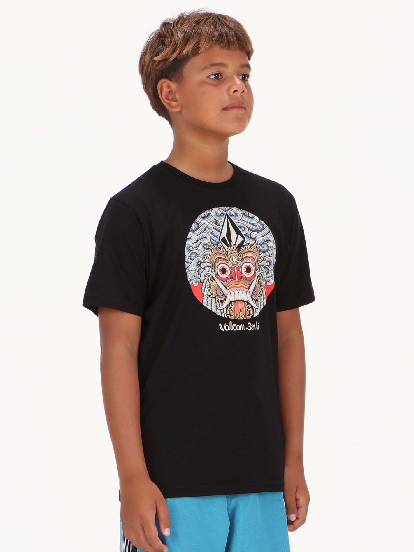 Volcom Big Boys Rangda Tee - Black