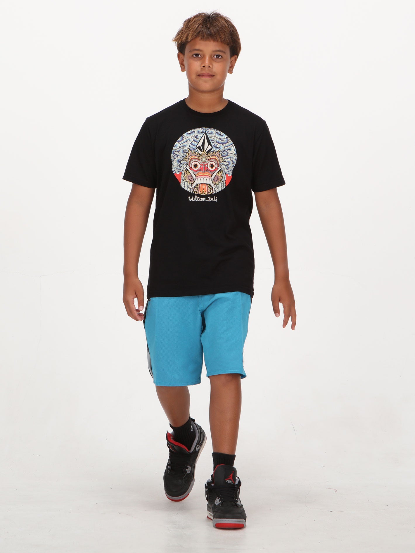 Volcom Big Boys Rangda Tee - Black
