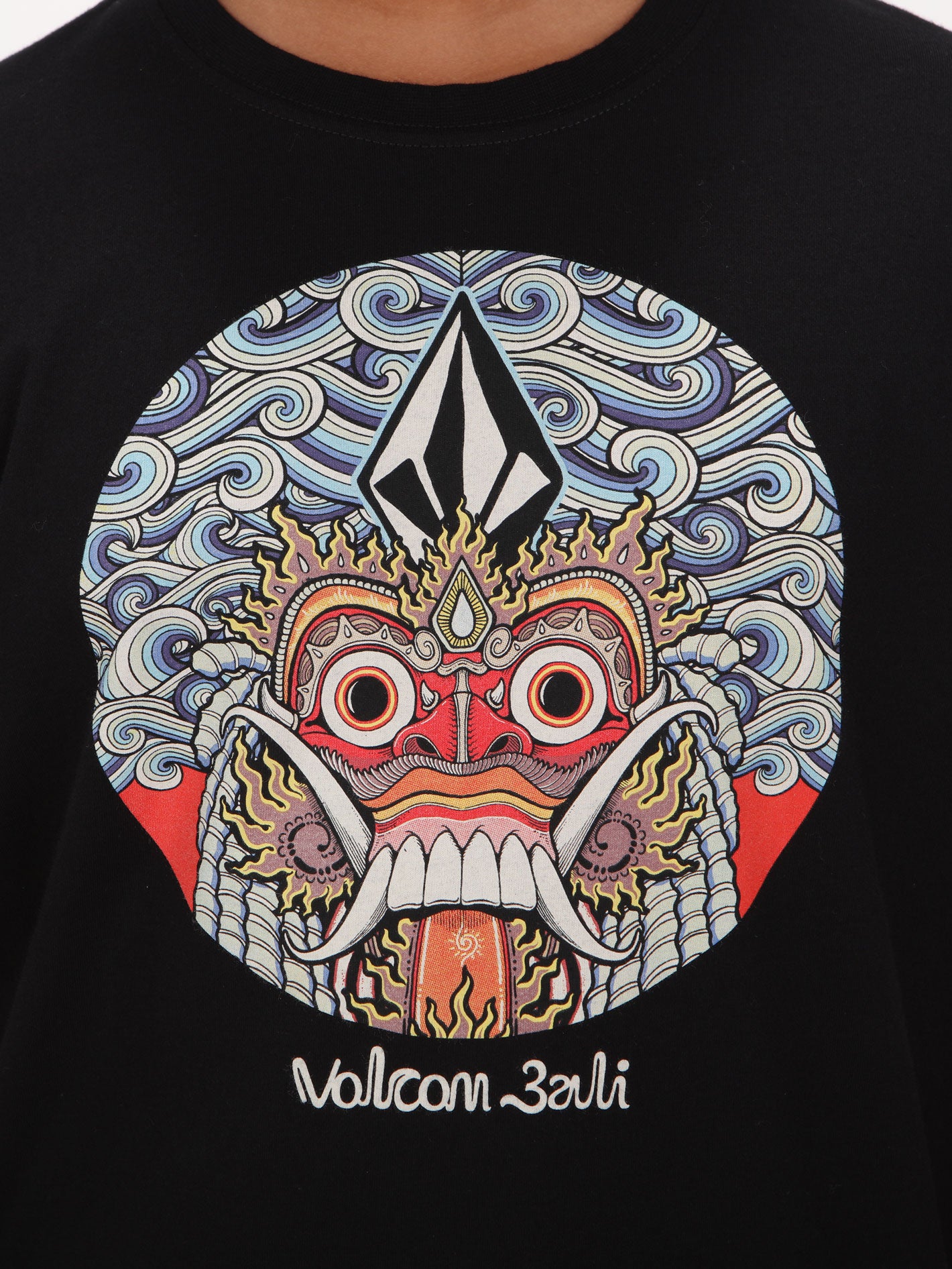 Volcom Big Boys Rangda Tee - Black