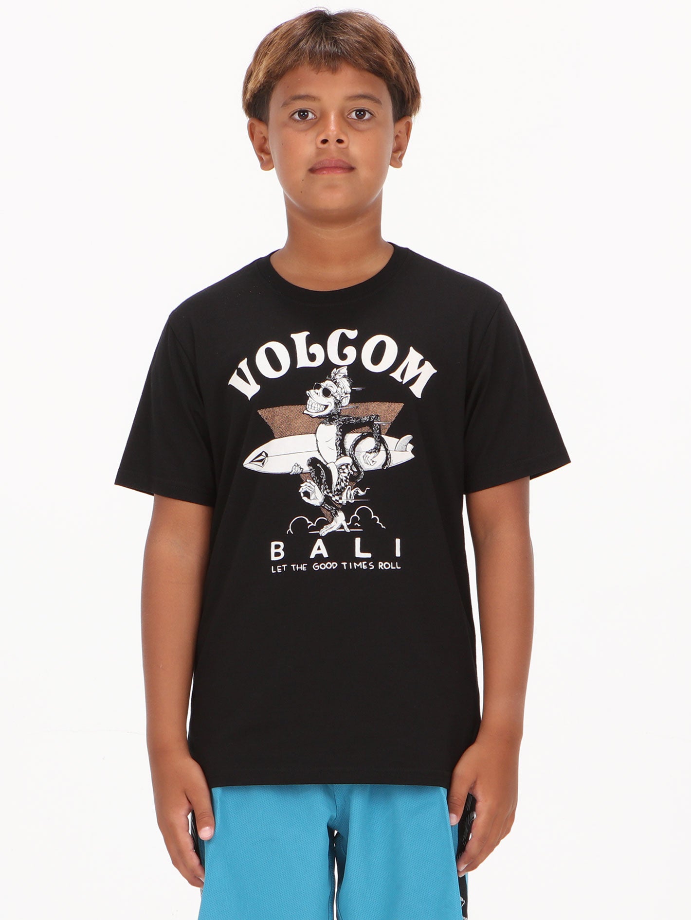 Volcom Big Boys Simon Tee - Black