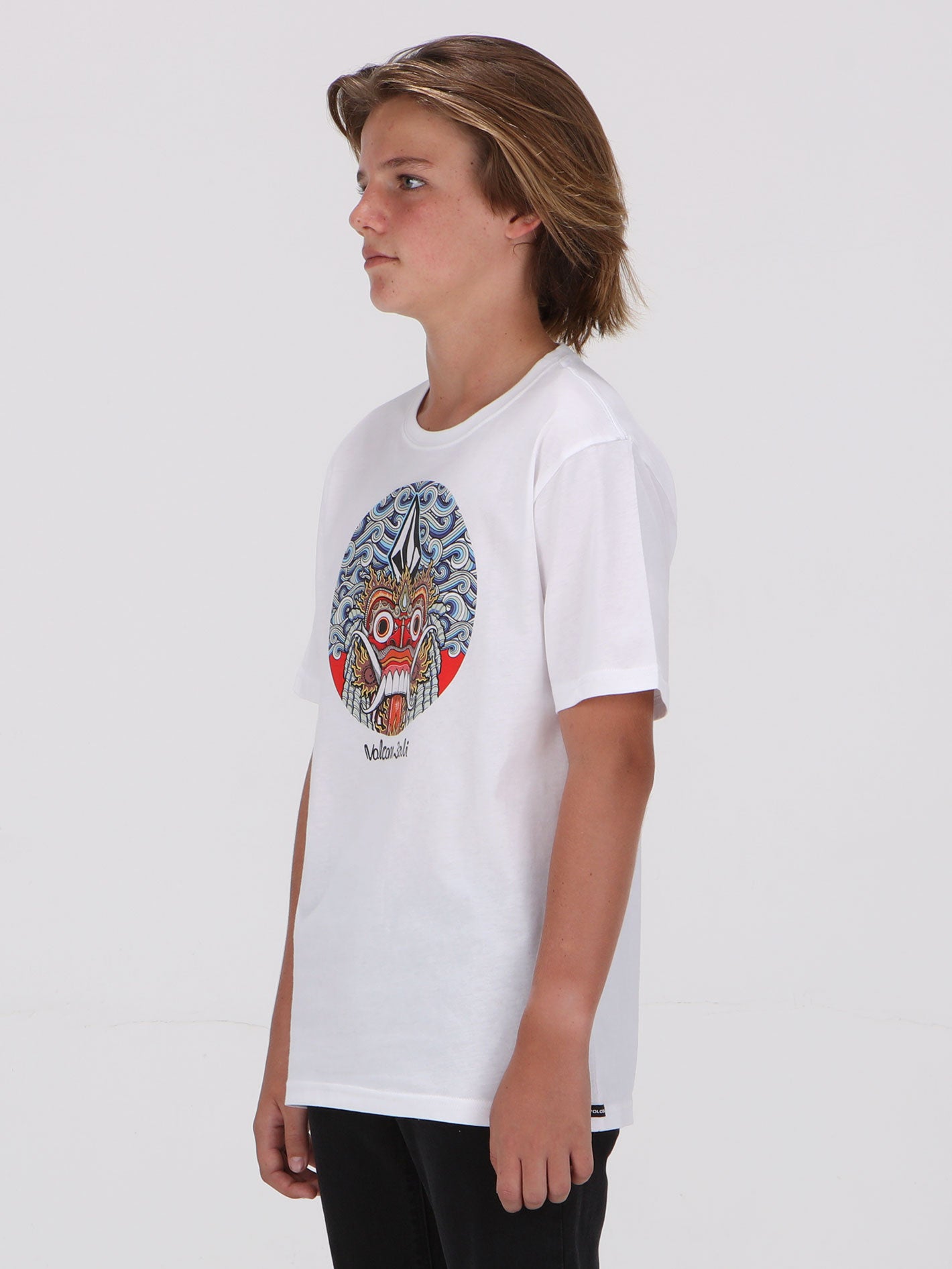 Volcom Big Boys Rangda Tee - White