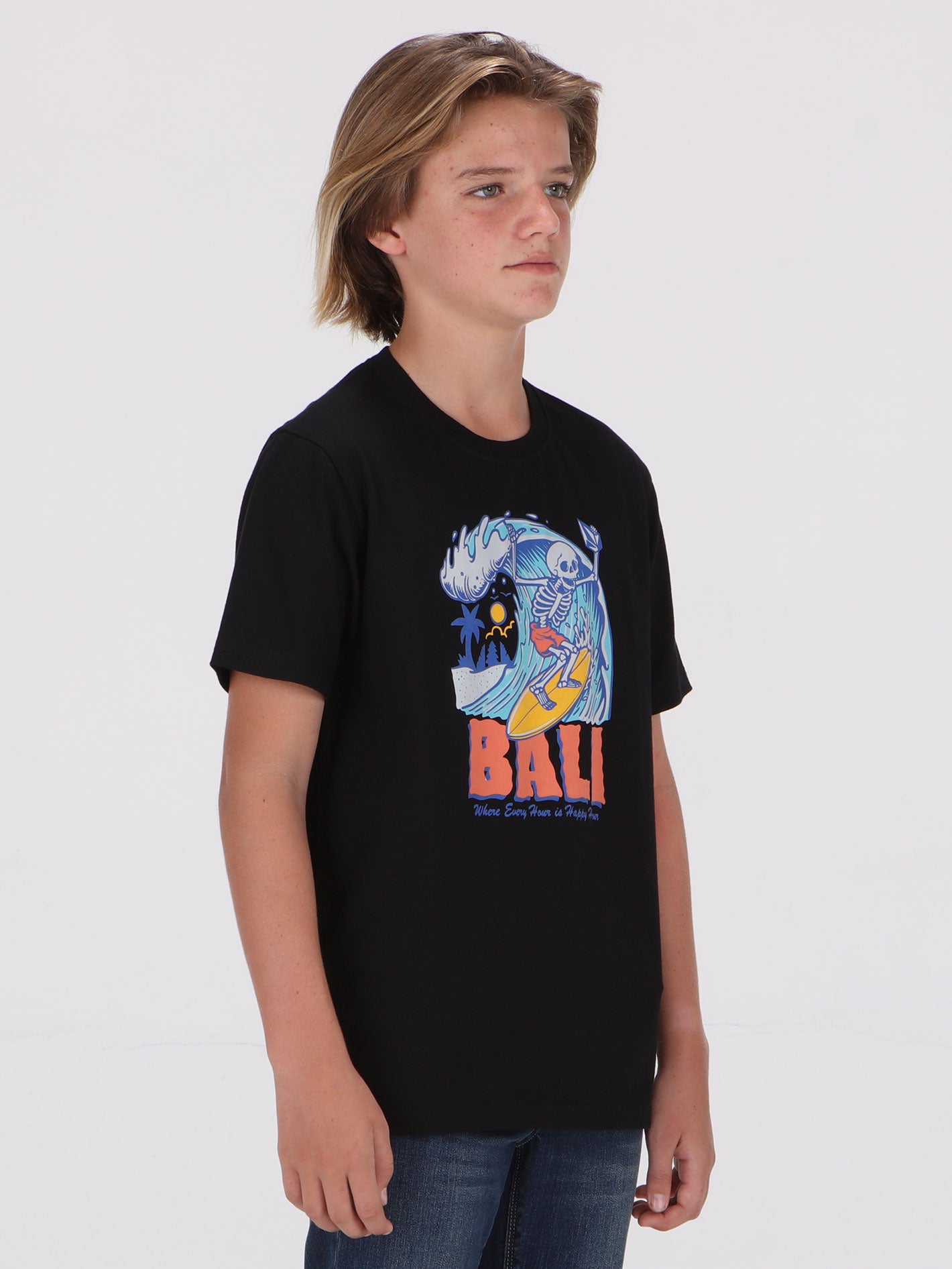 Volcom Big Boys Happy Hour Tee - Black