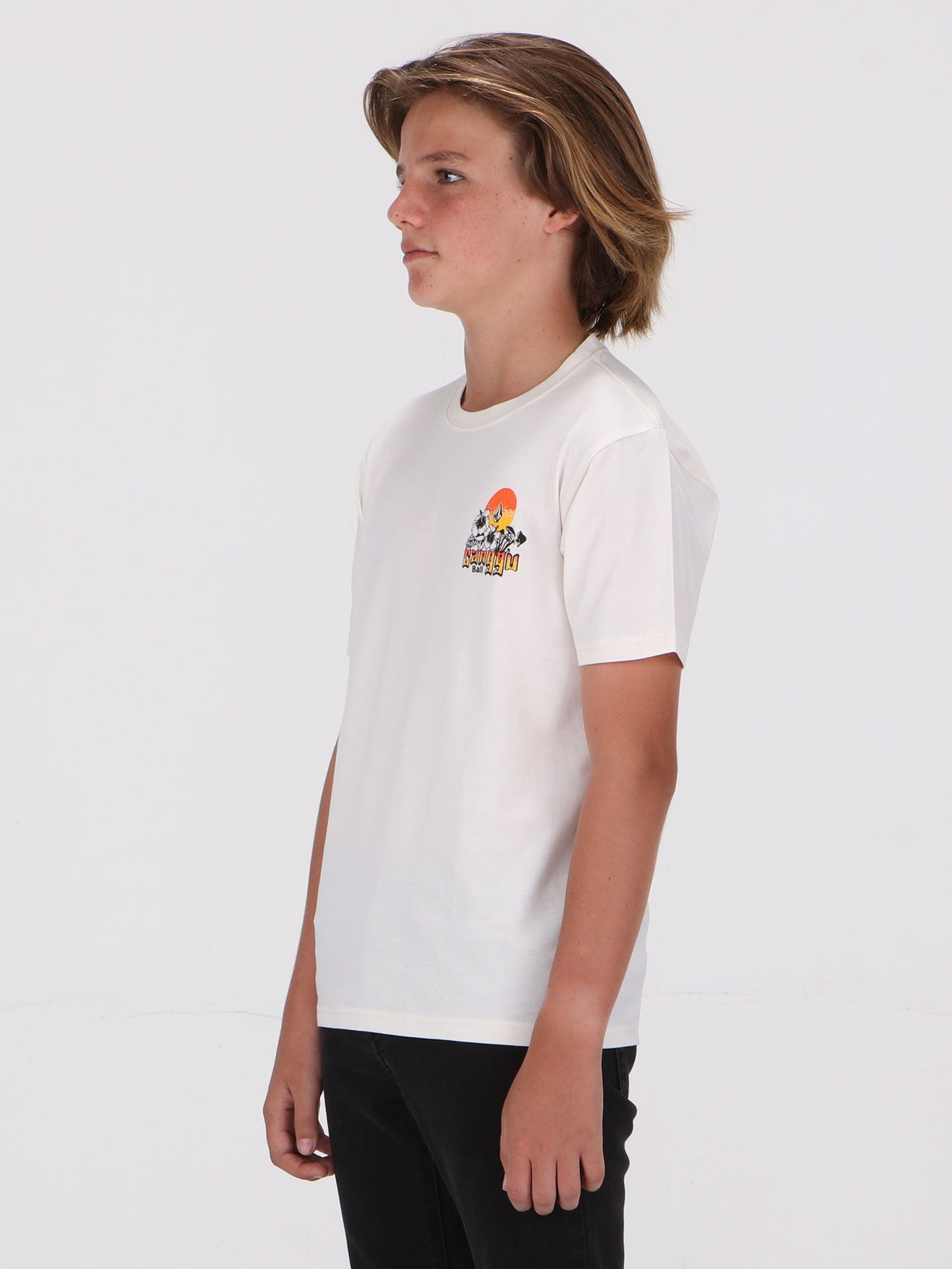 Volcom Big Boys Canggu Tee - Off White