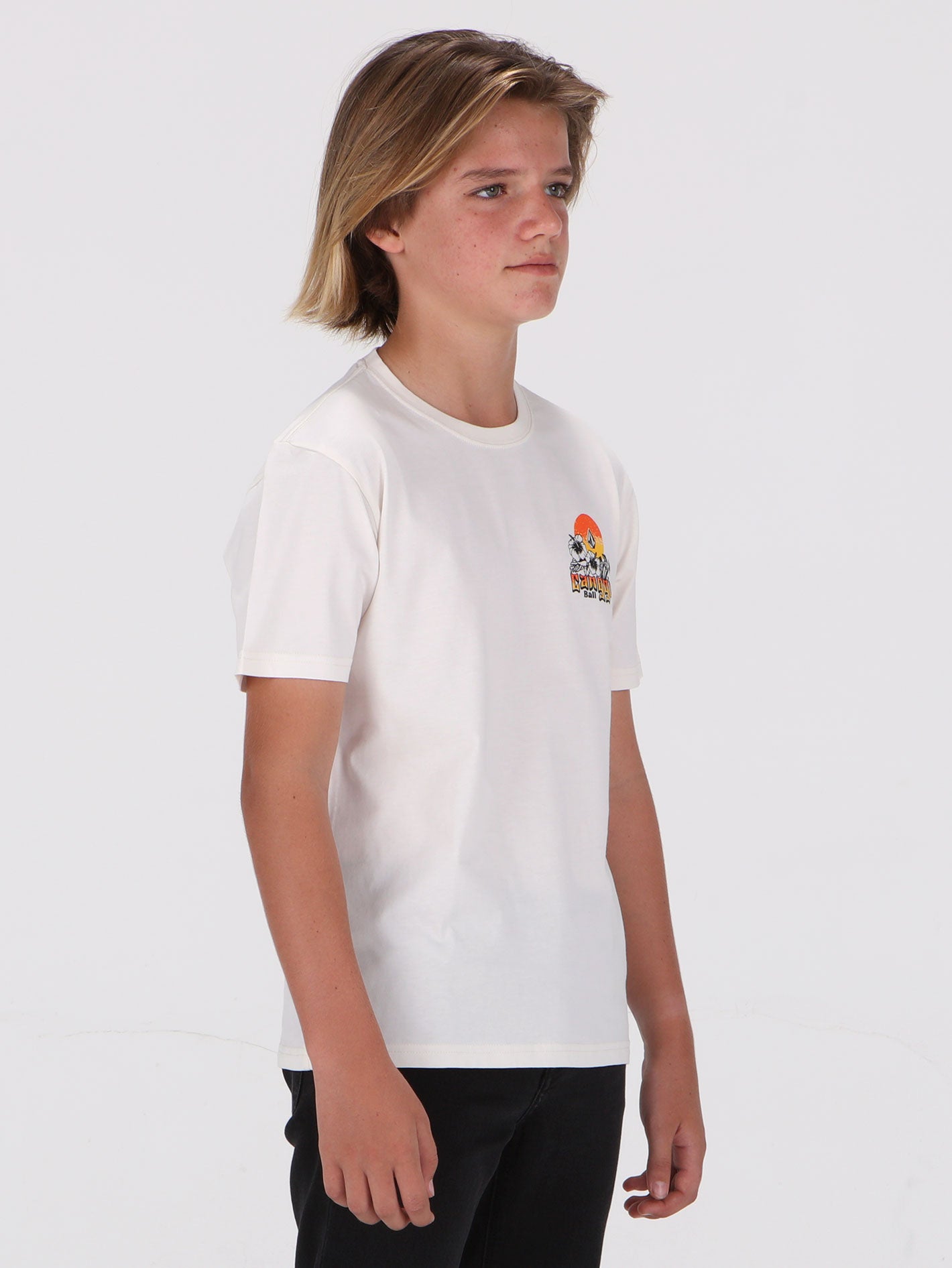 Volcom Big Boys Canggu Tee - Off White