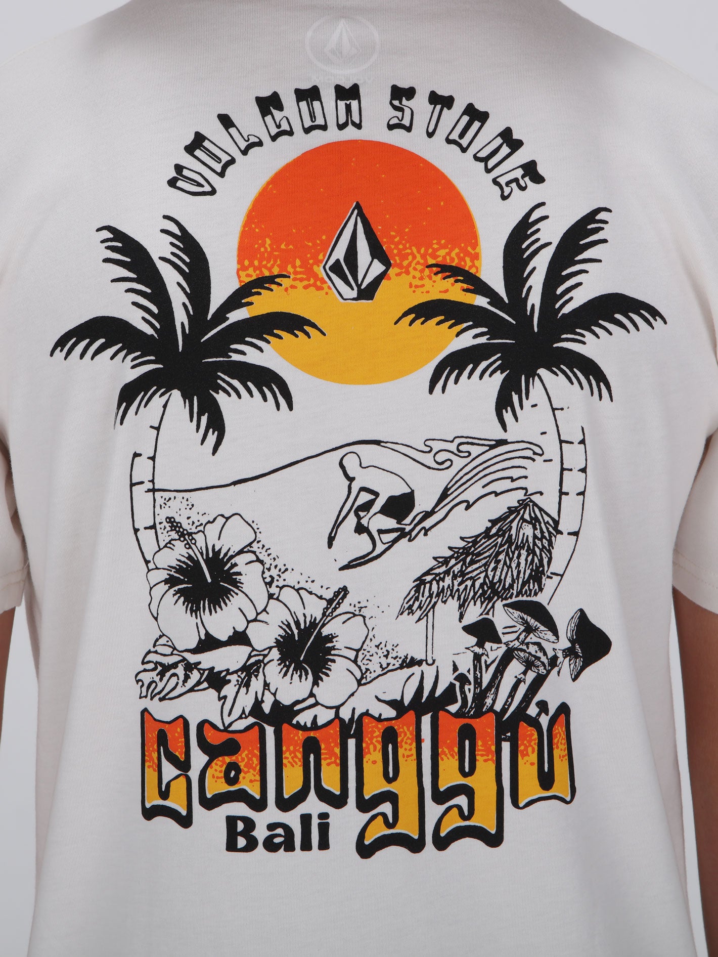 Volcom Big Boys Canggu Tee - Off White