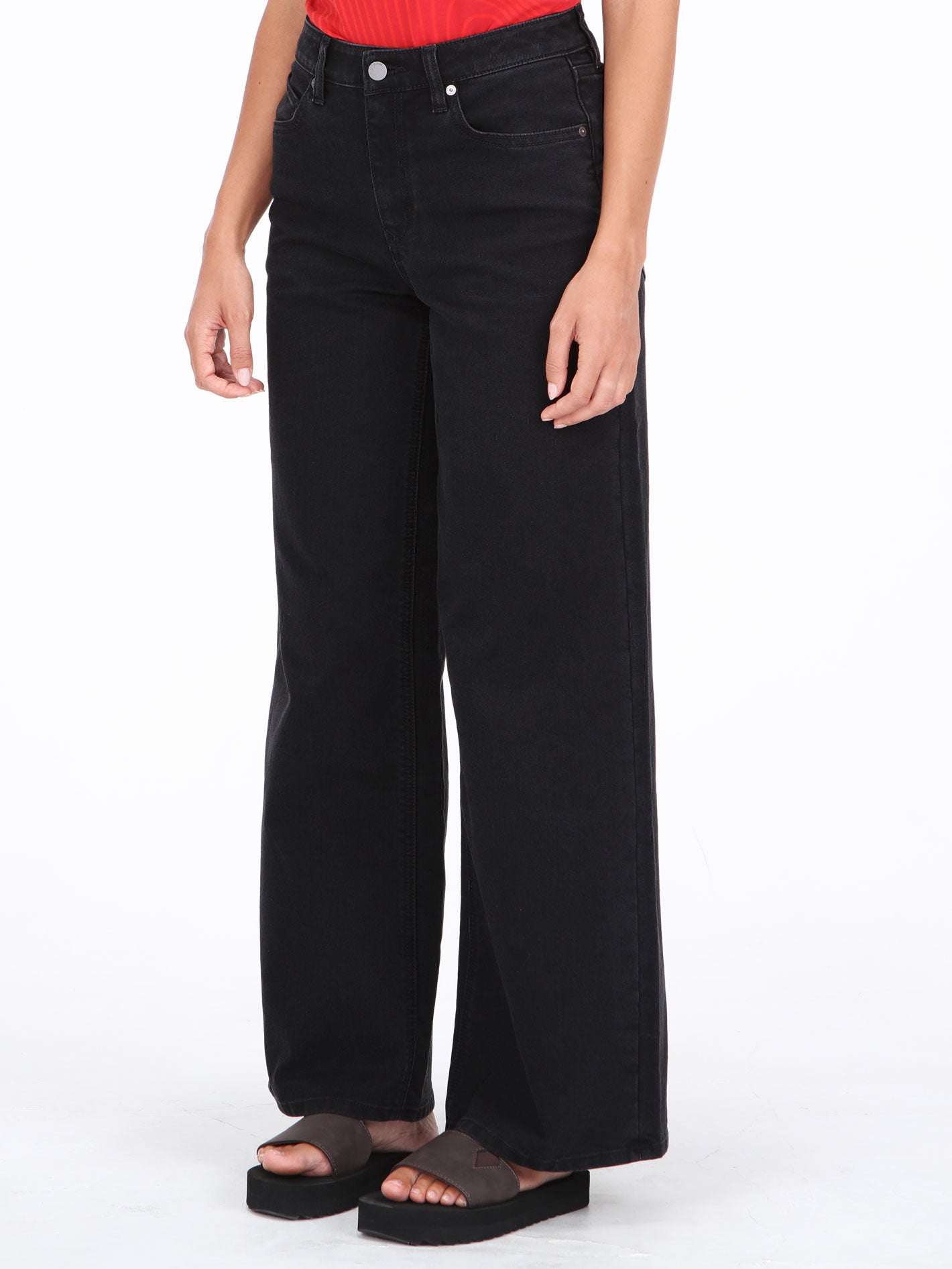 Volcom Stoned BF Lowrise Jeans - Blackout