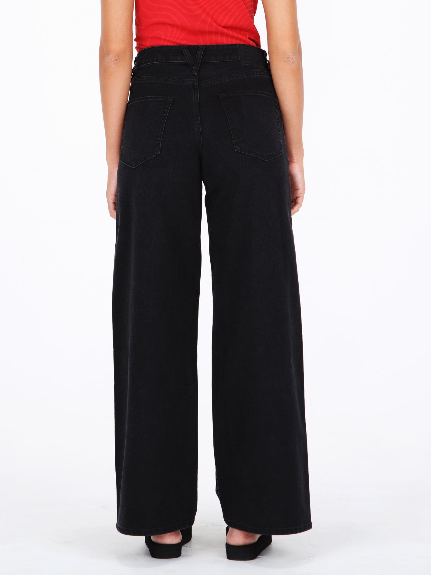 Volcom Stoned BF Lowrise Jeans - Blackout