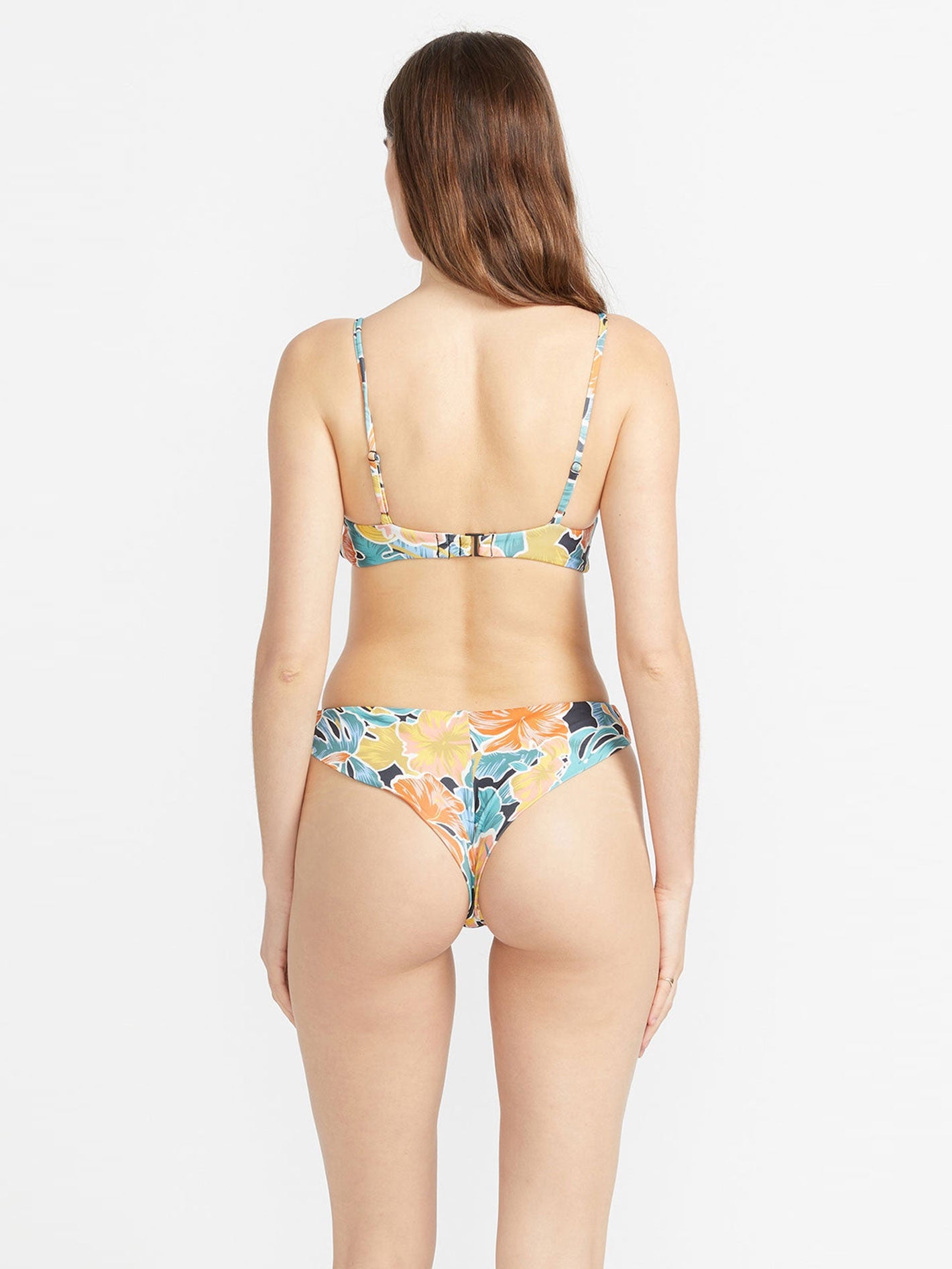 Volcom Take It Easy Cheekini Bikini Bottom - Multi