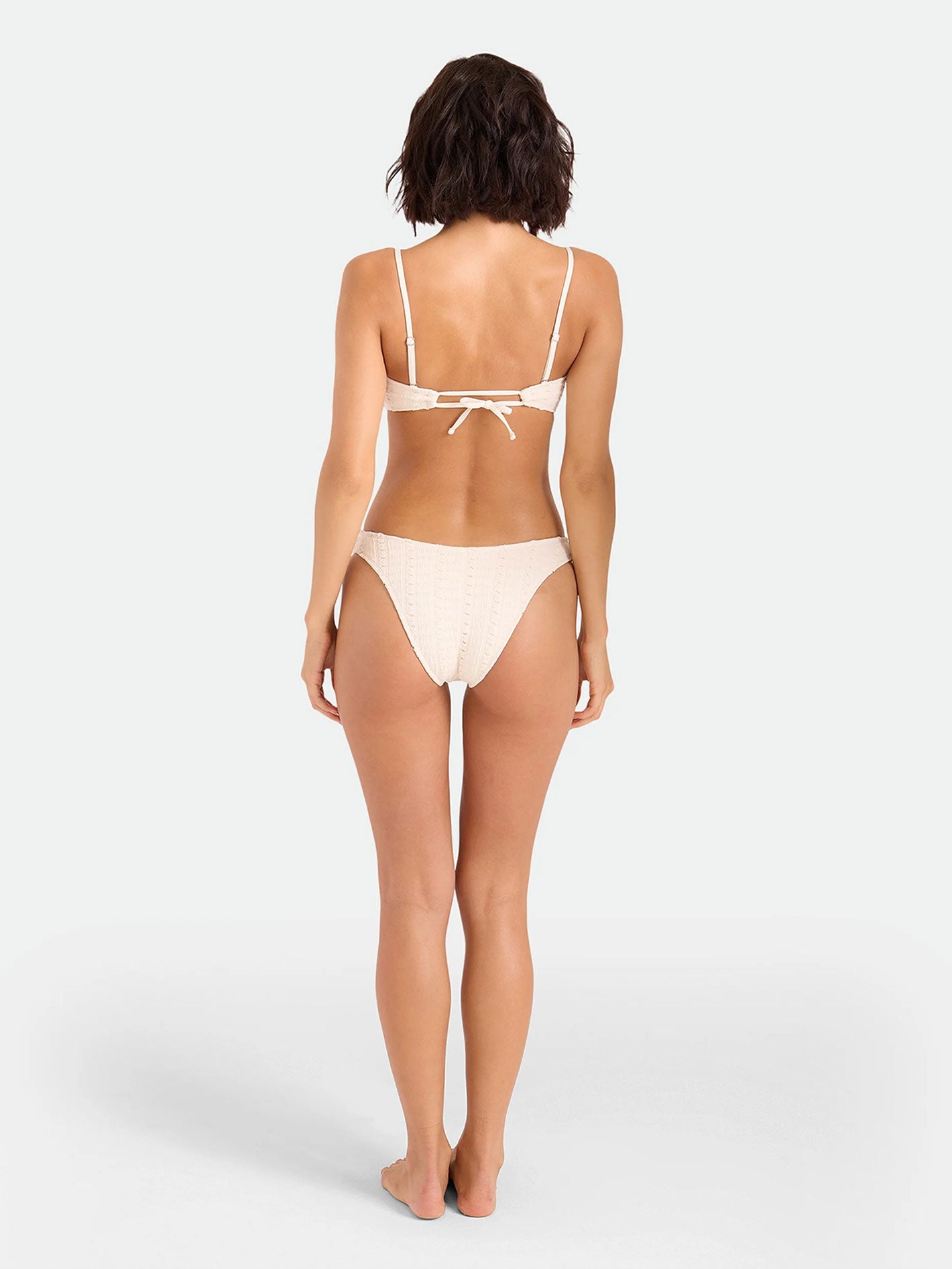 Volcom Coco Low Tide 90s V Bottom Skimpy  - White Sand