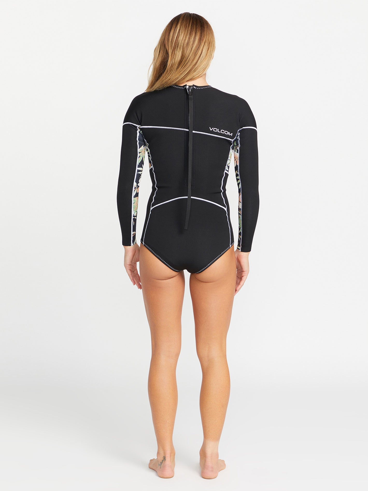 Volcom 1 Mm Ls Bz Springsuit One Piece - Black