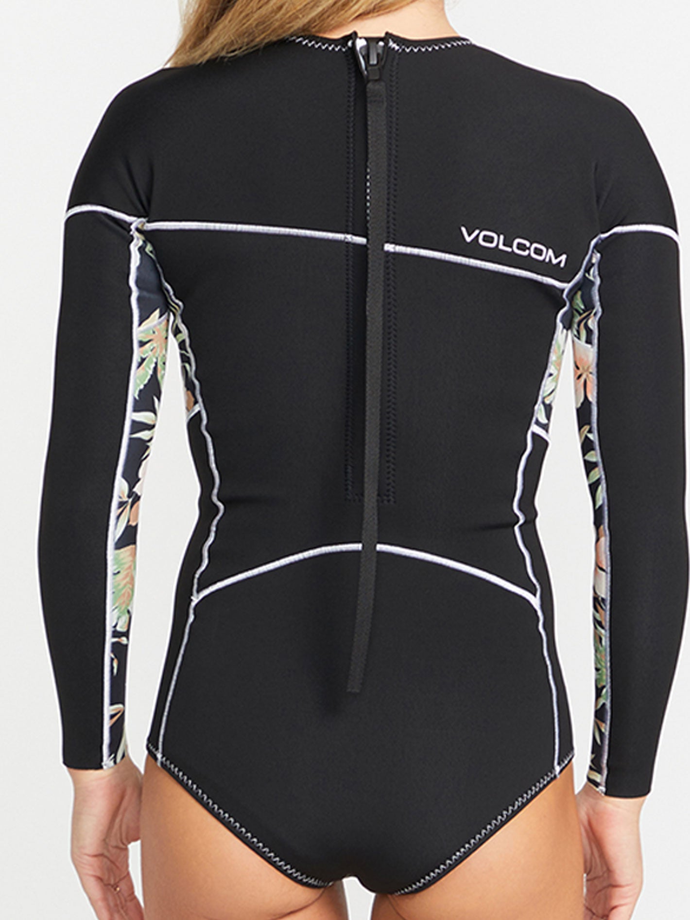 Volcom 1 Mm Ls Bz Springsuit One Piece - Black