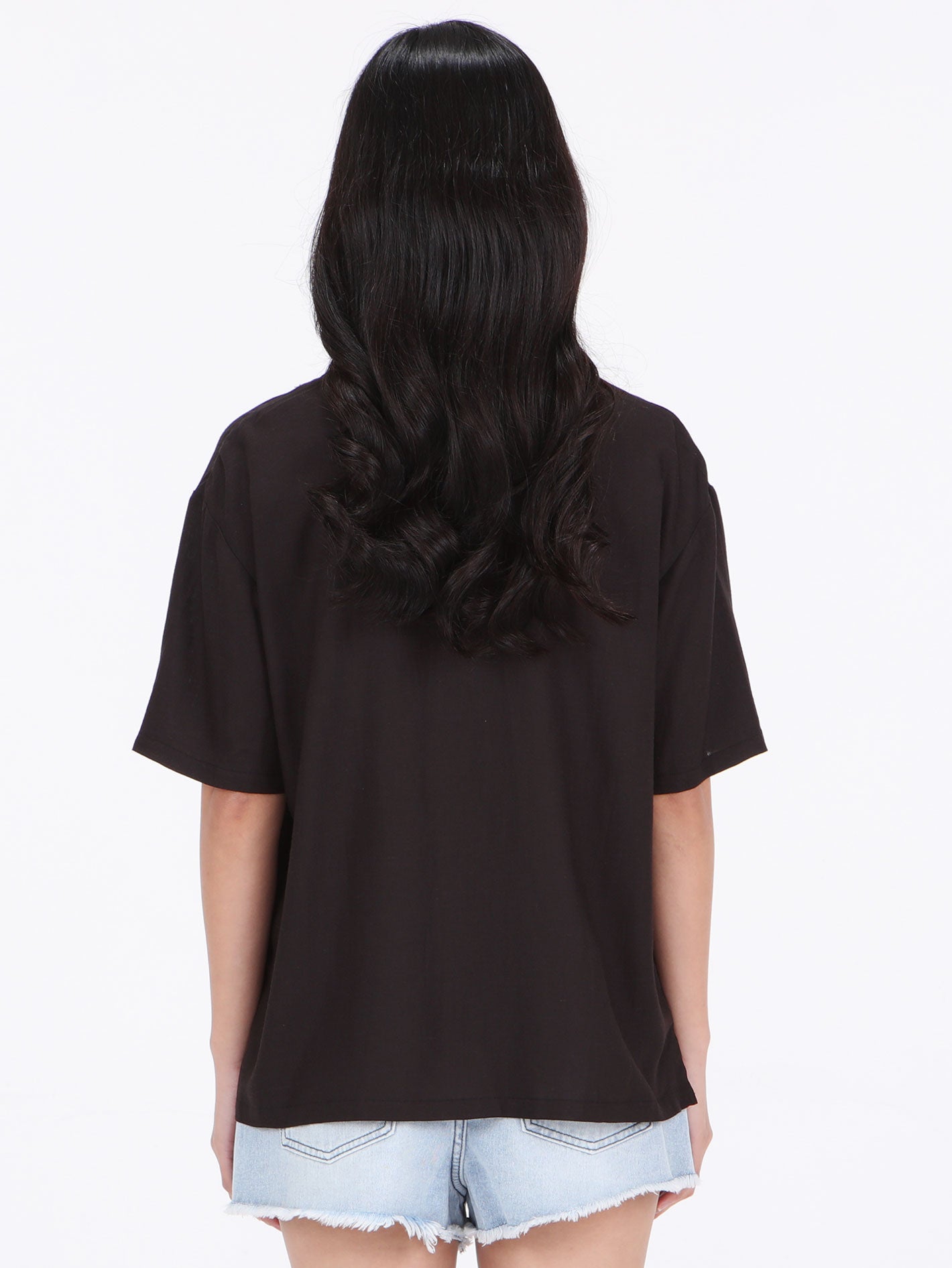 Volcom Emb Midnite Ramble Top  - Vintage Black