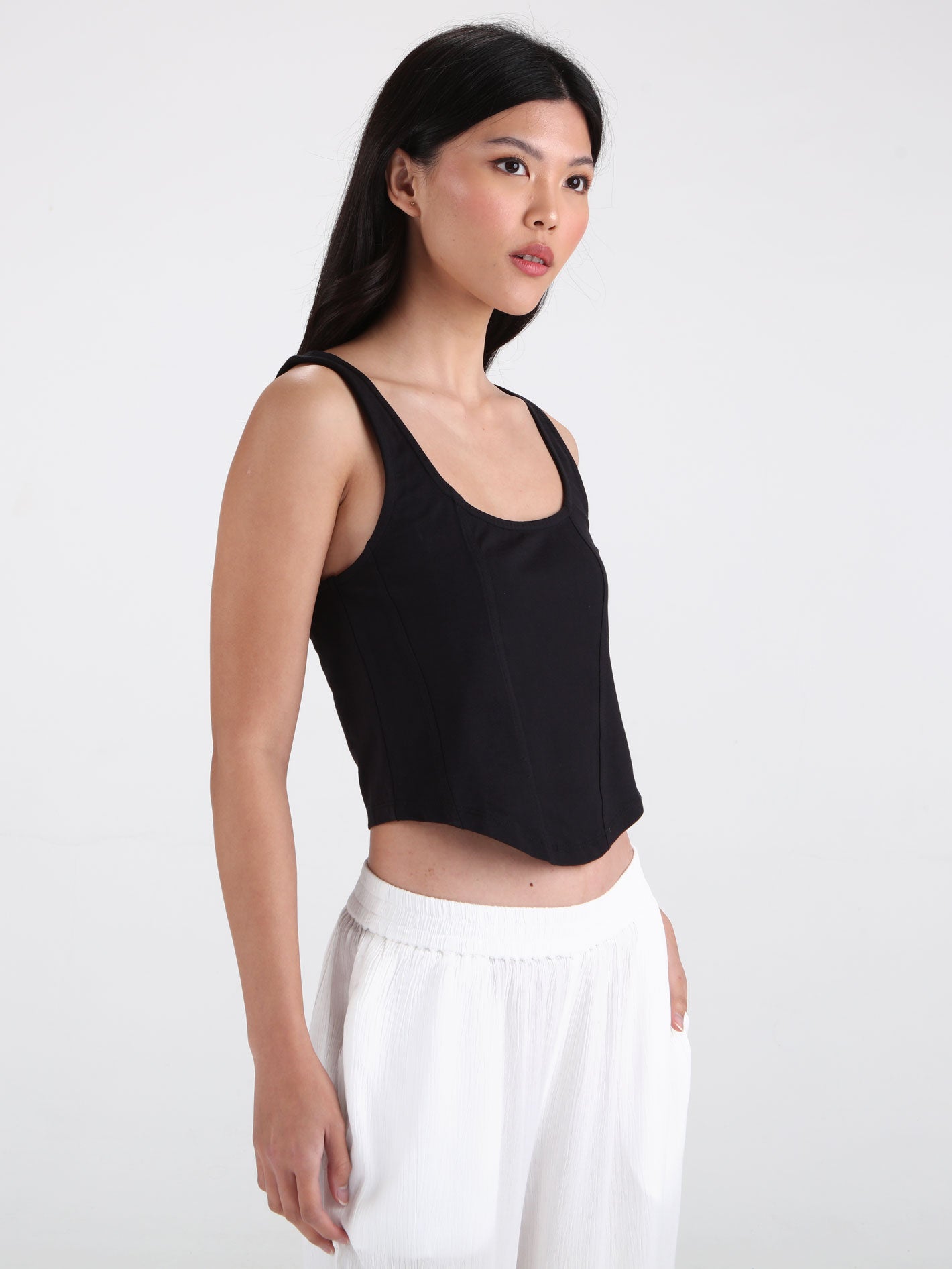 Volcom Hot Girl Corset - Black