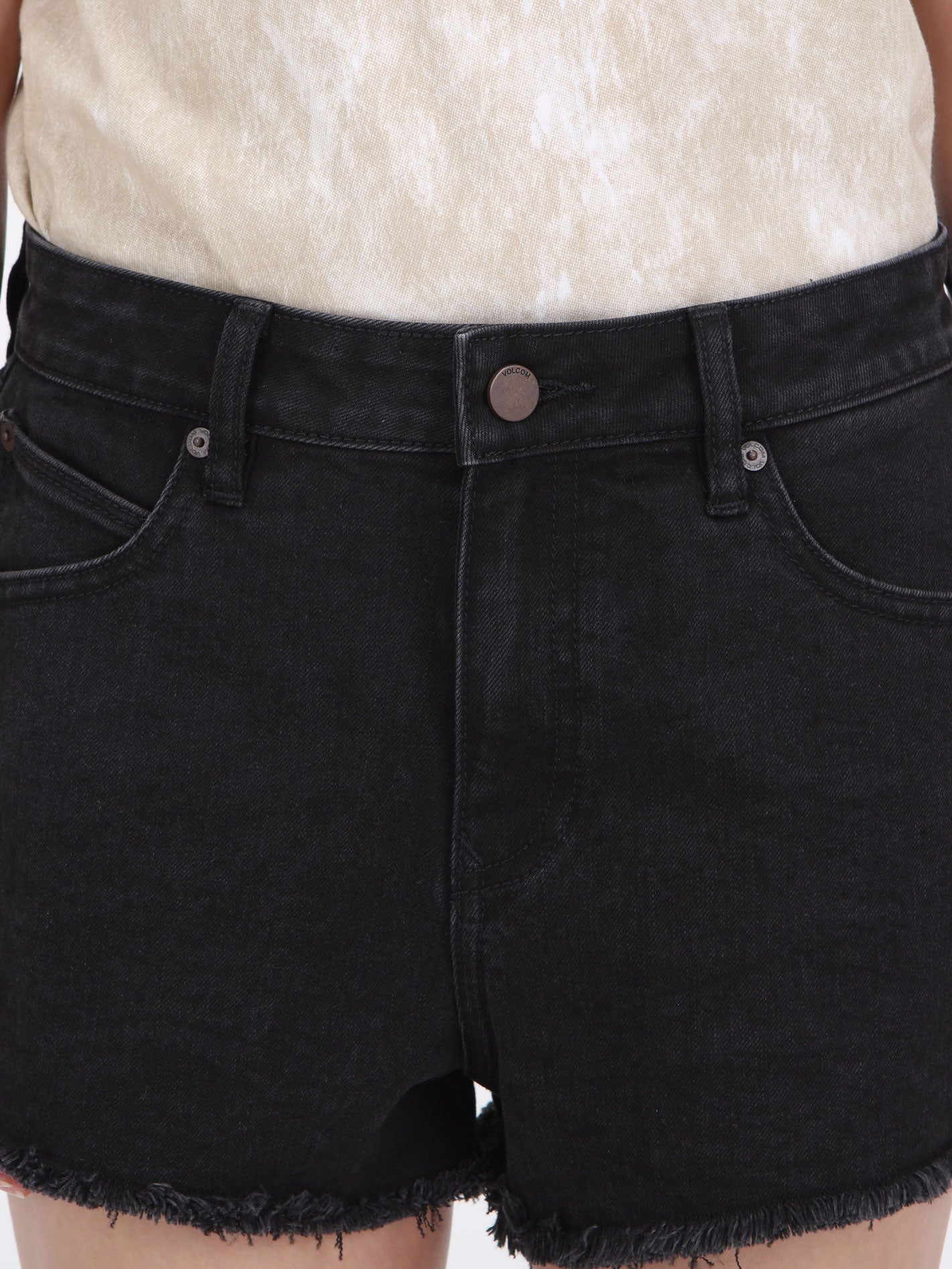 Volcom 1991 Stoned Short  - Black Combo