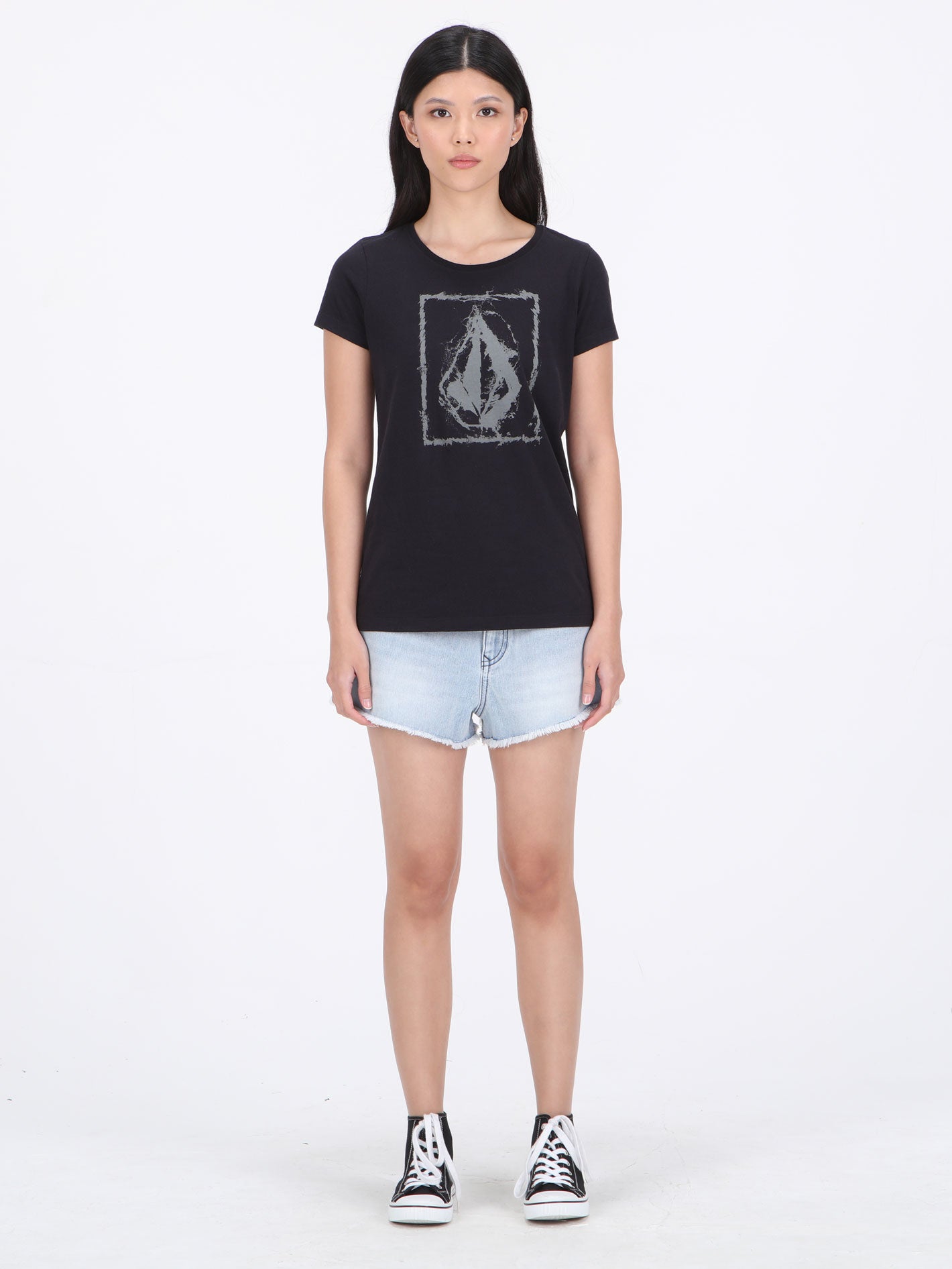 Volcom 1991 Stoned Short  - Worn Light Blue