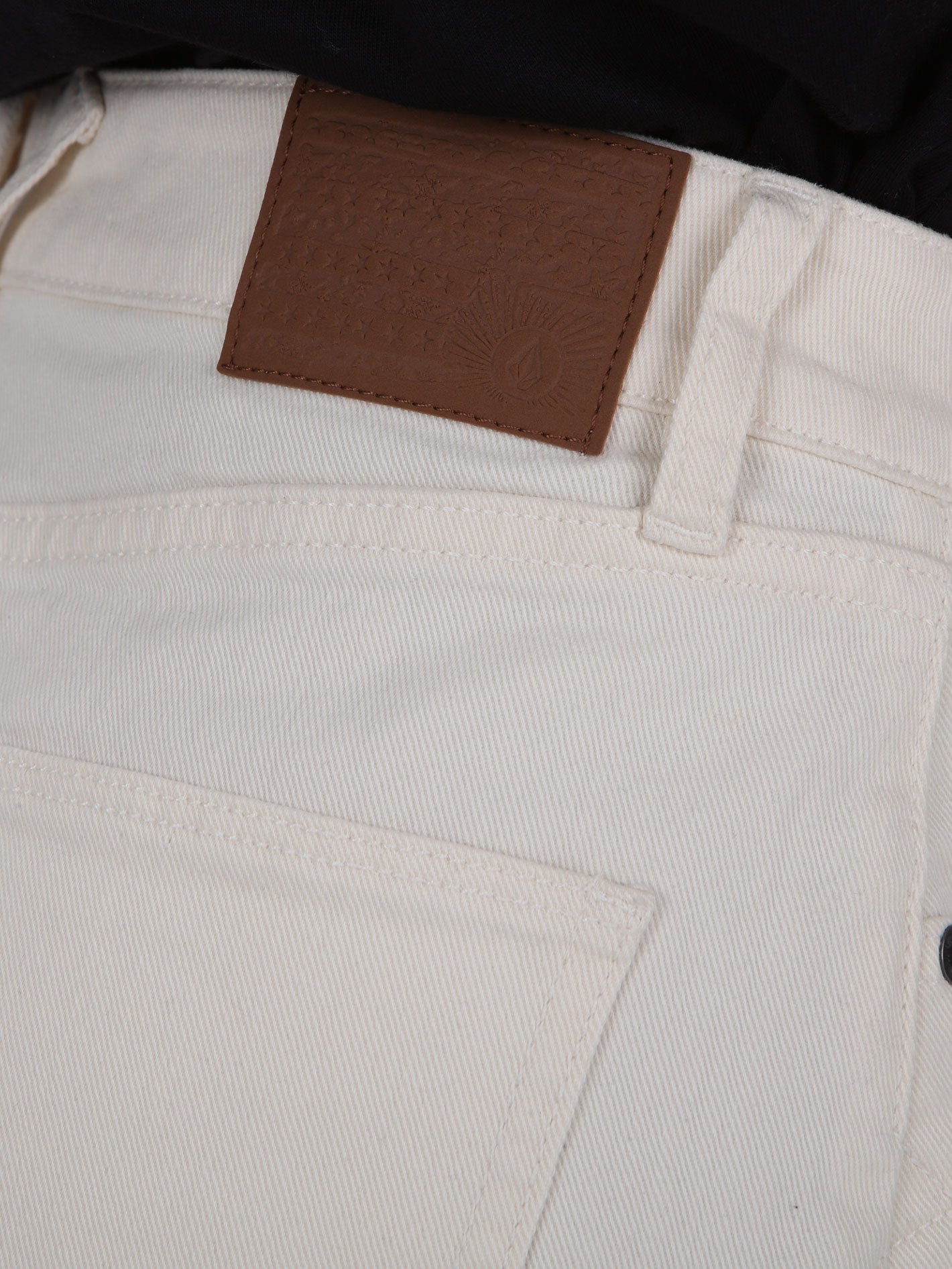 Volcom Stn Step Hirise Shrt  - Bone