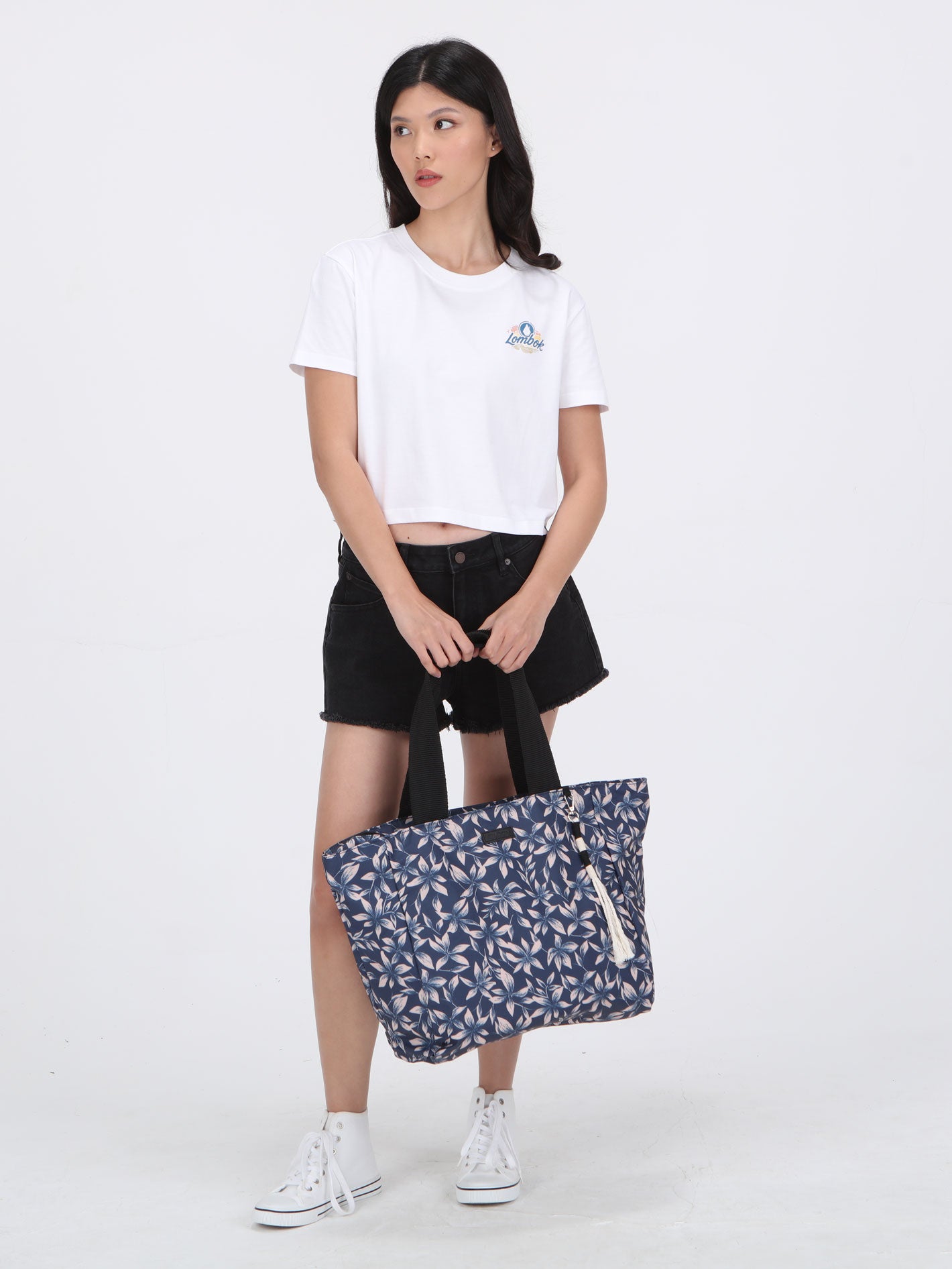 Volcom Bay Bae Beach Sidebag - Harbor Blue